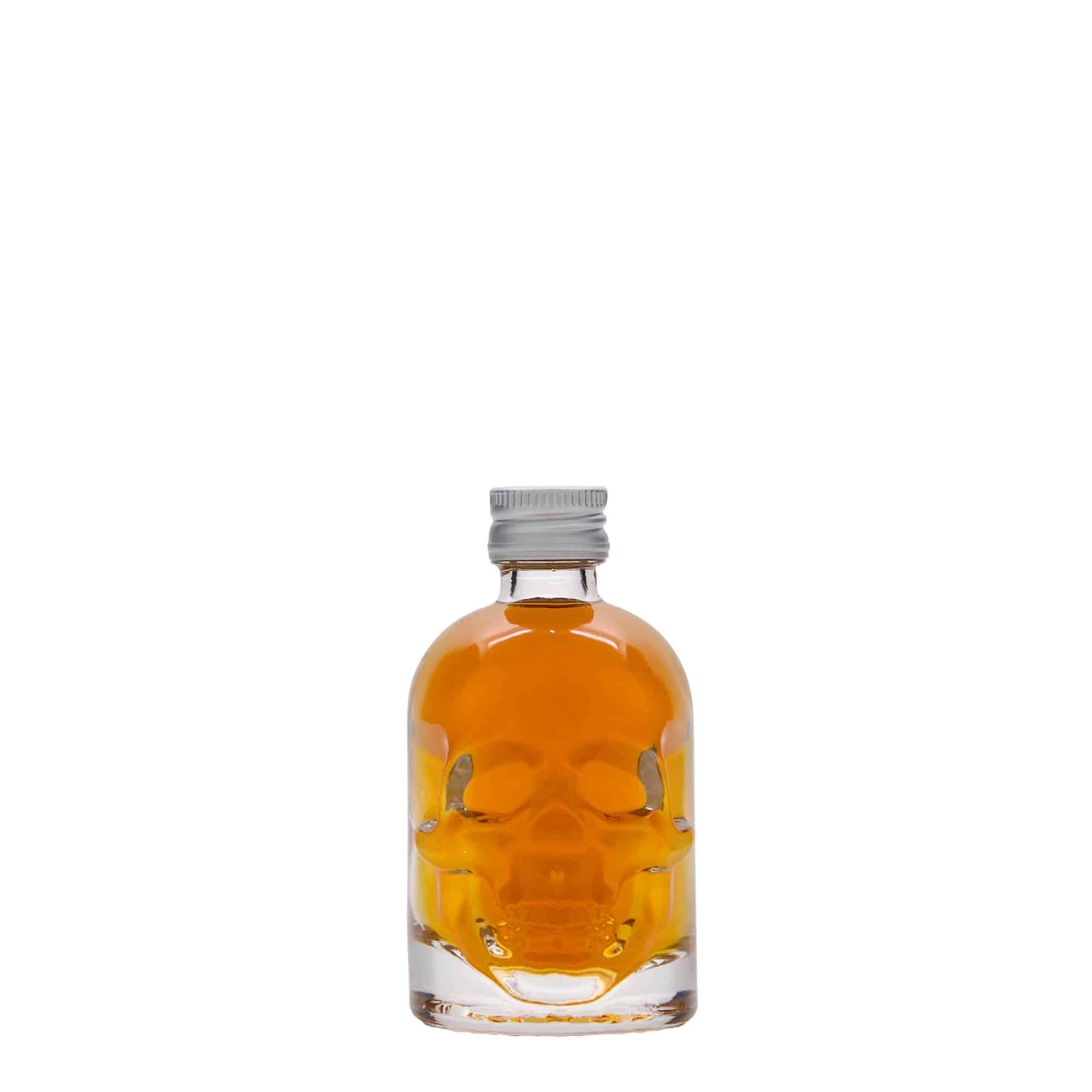 50 ml klaaspudel 'Surnupealuu', sulgur: PP 18