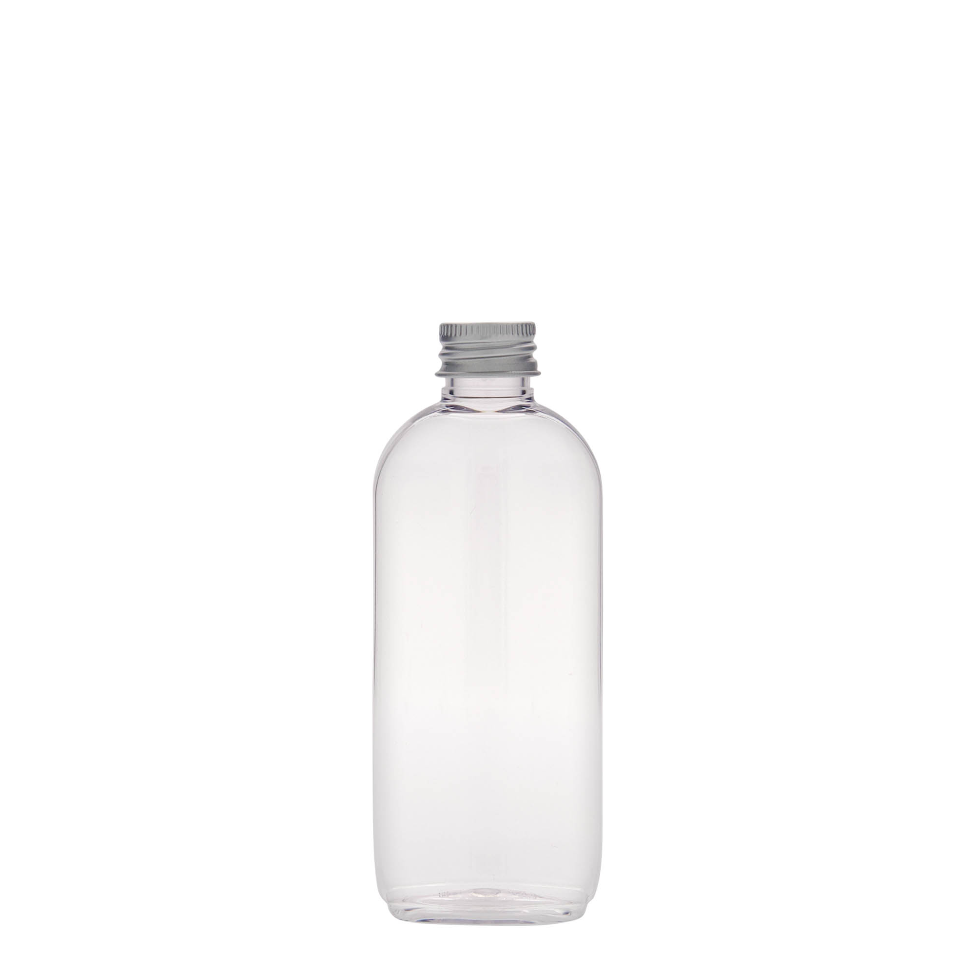 100 ml PET-pudel 'Iris', ovaalne, plastik, kael: 20/410