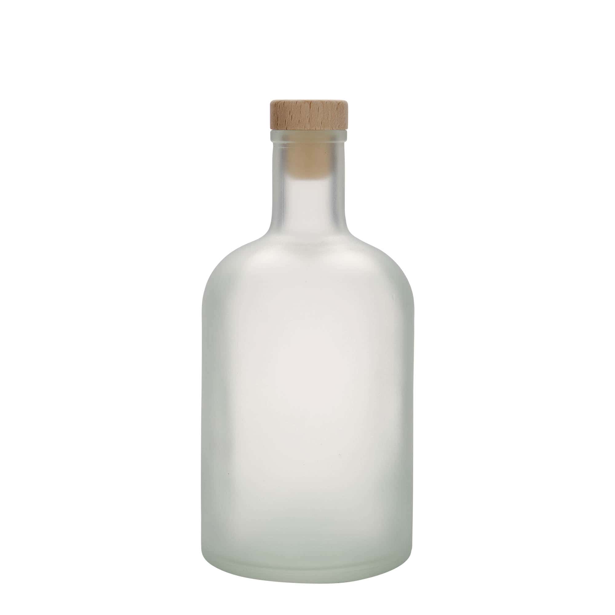 700 ml klaaspudel 'Gerardino', matt, sulgur: kork
