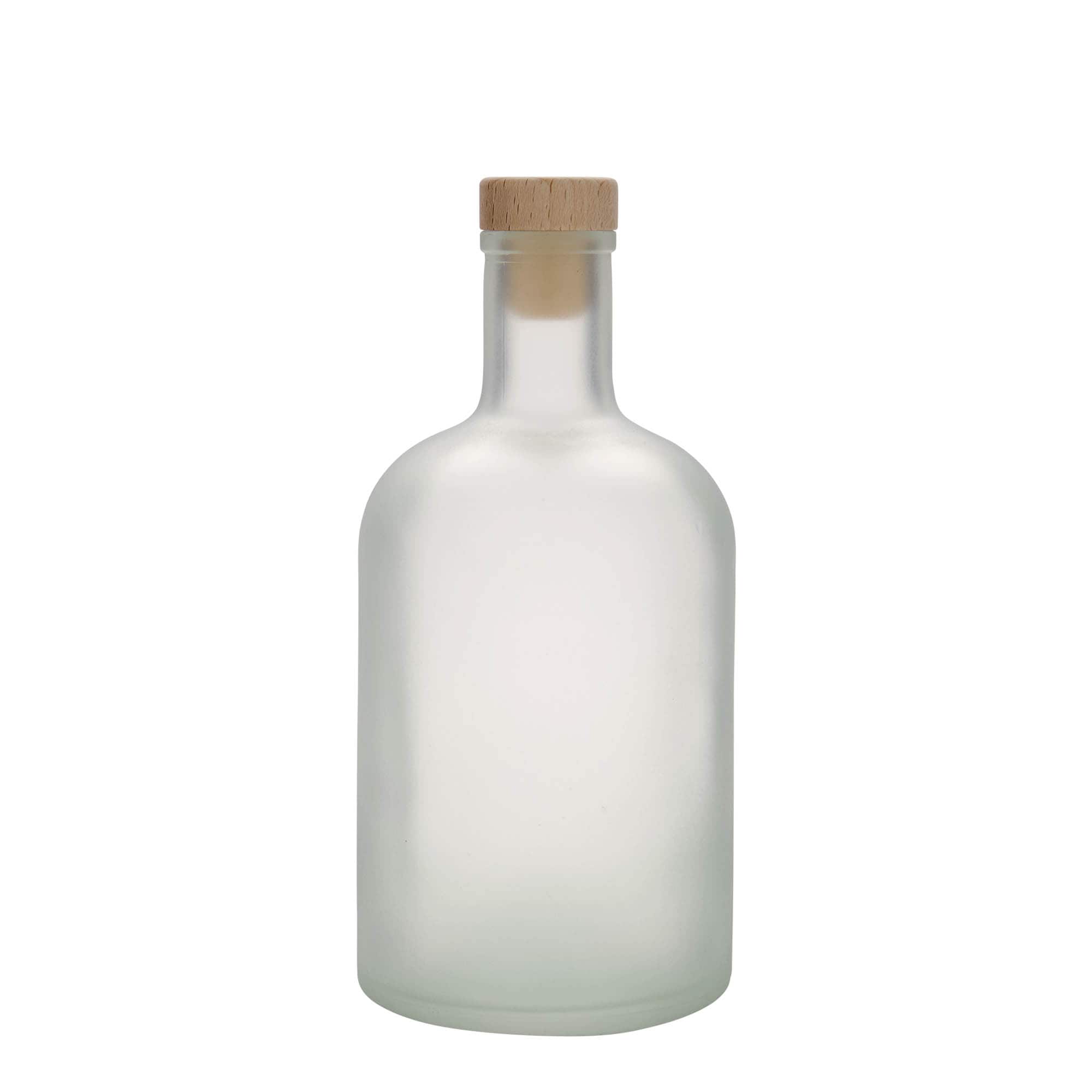 700 ml klaaspudel 'Gerardino', jäätunud, suuava: kork