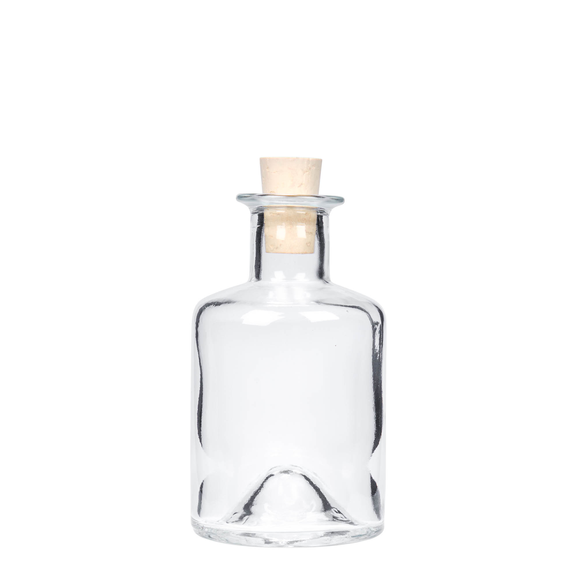 200 ml apteegipudeliklaas, suuava: kork