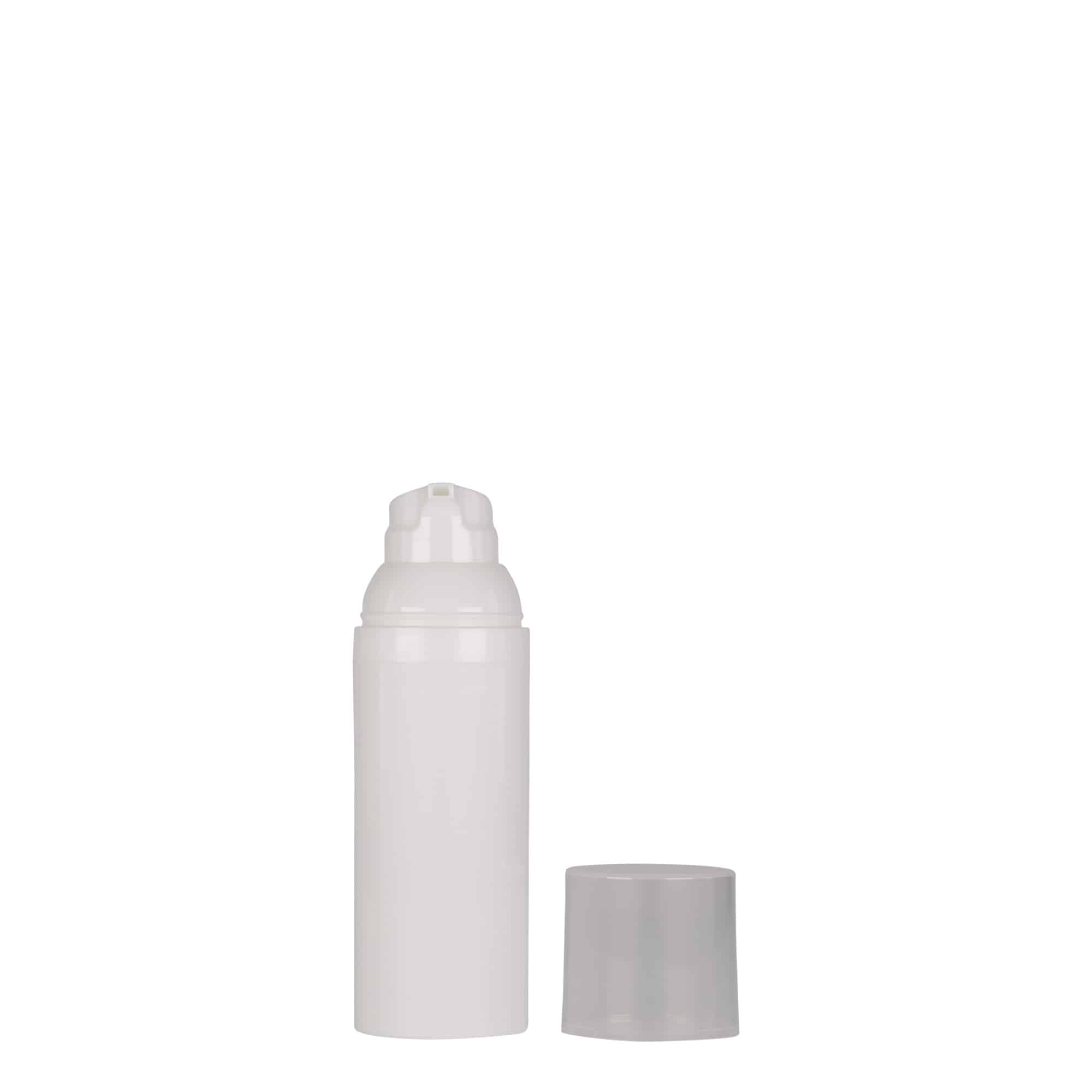 50 ml õhutusvaba dosaator 'Mezzo', PP-plast, valge