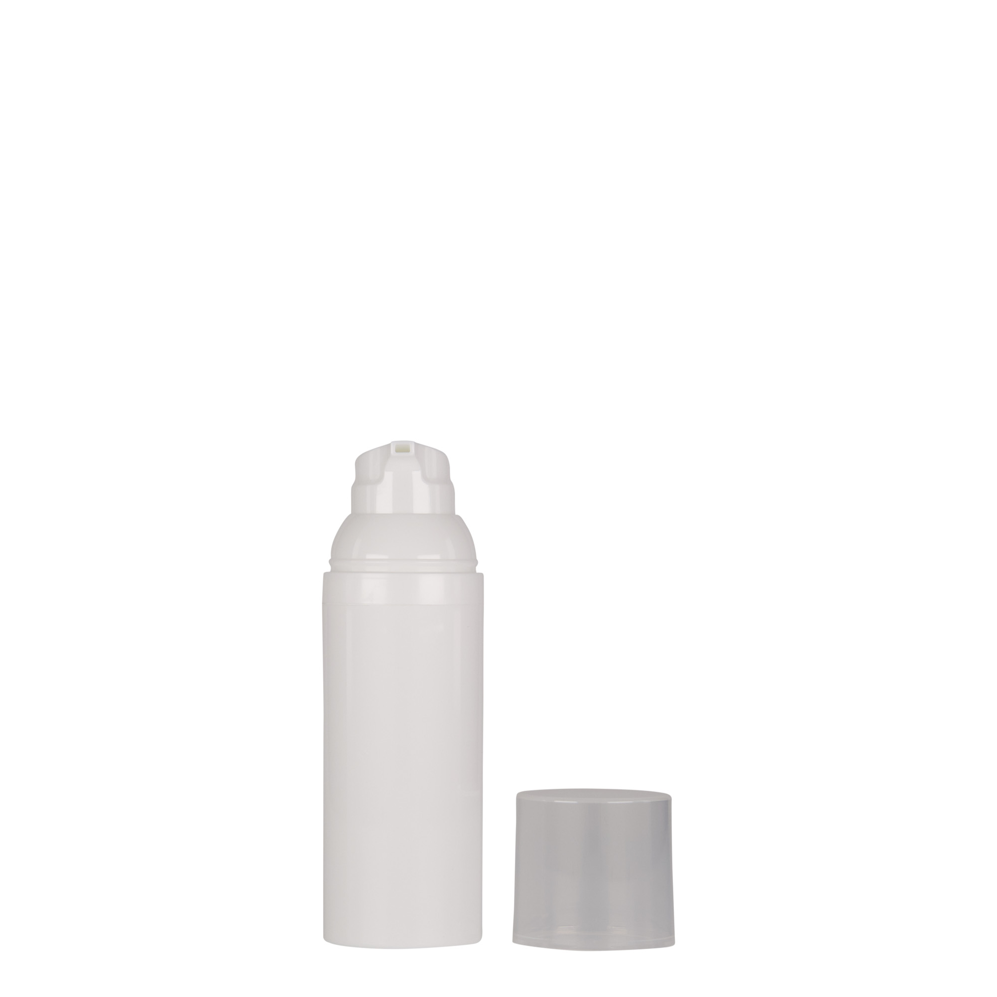50 ml õhutusvaba dosaator 'Mezzo', PP-plast, valge 50 ml õhutusvaba dosaator 'Mezzo', PP-plast, valge