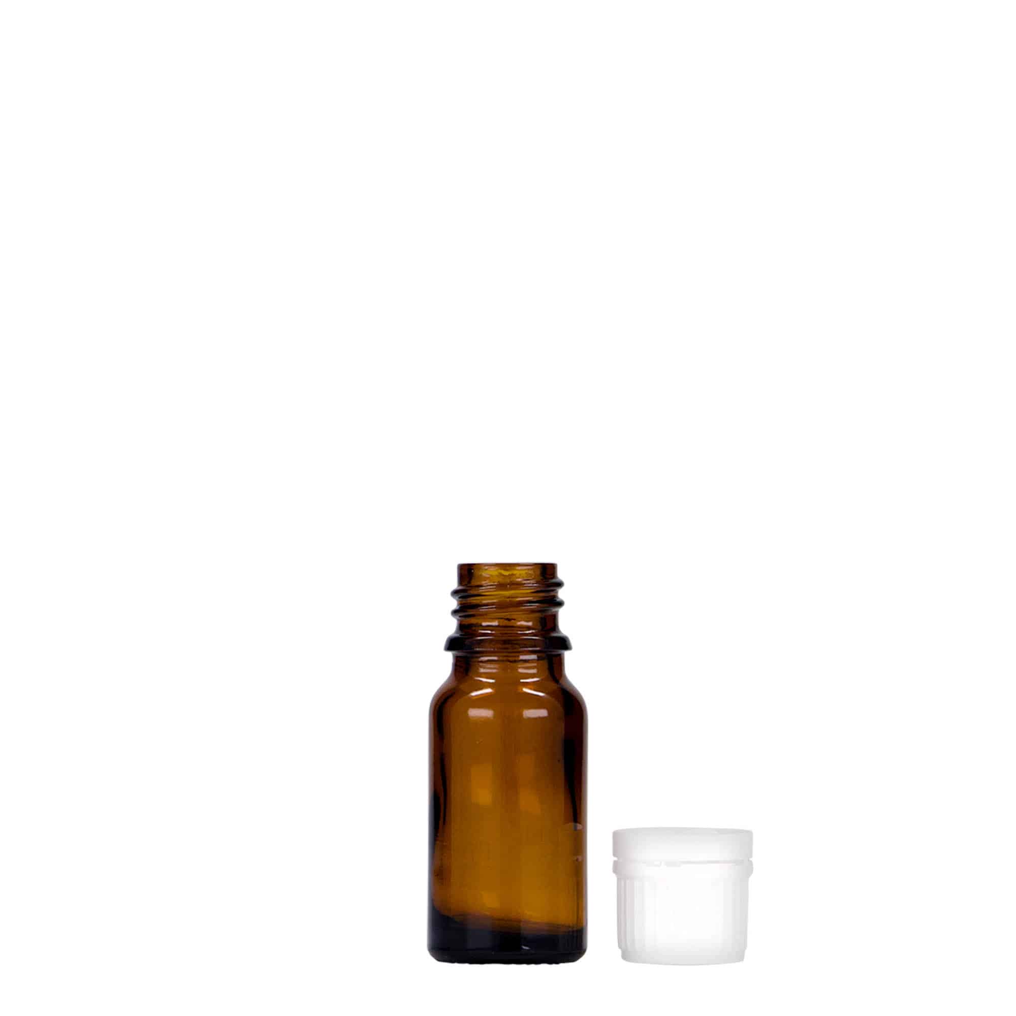 10 ml rohupudel, klaas, pruun, sulgur: DIN 18