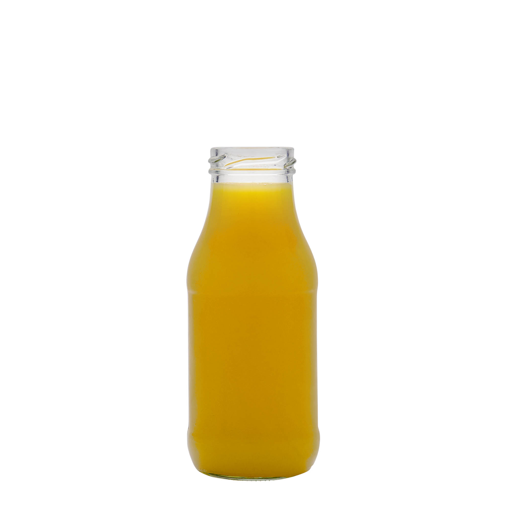 250 ml klaaspudel Tina, avale: keeratav (TO 43)