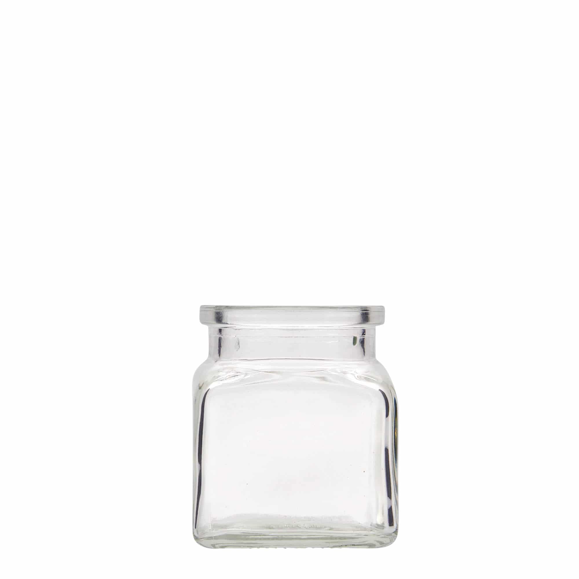 120 ml korkklaas, ruudukujuline, suu: kork
