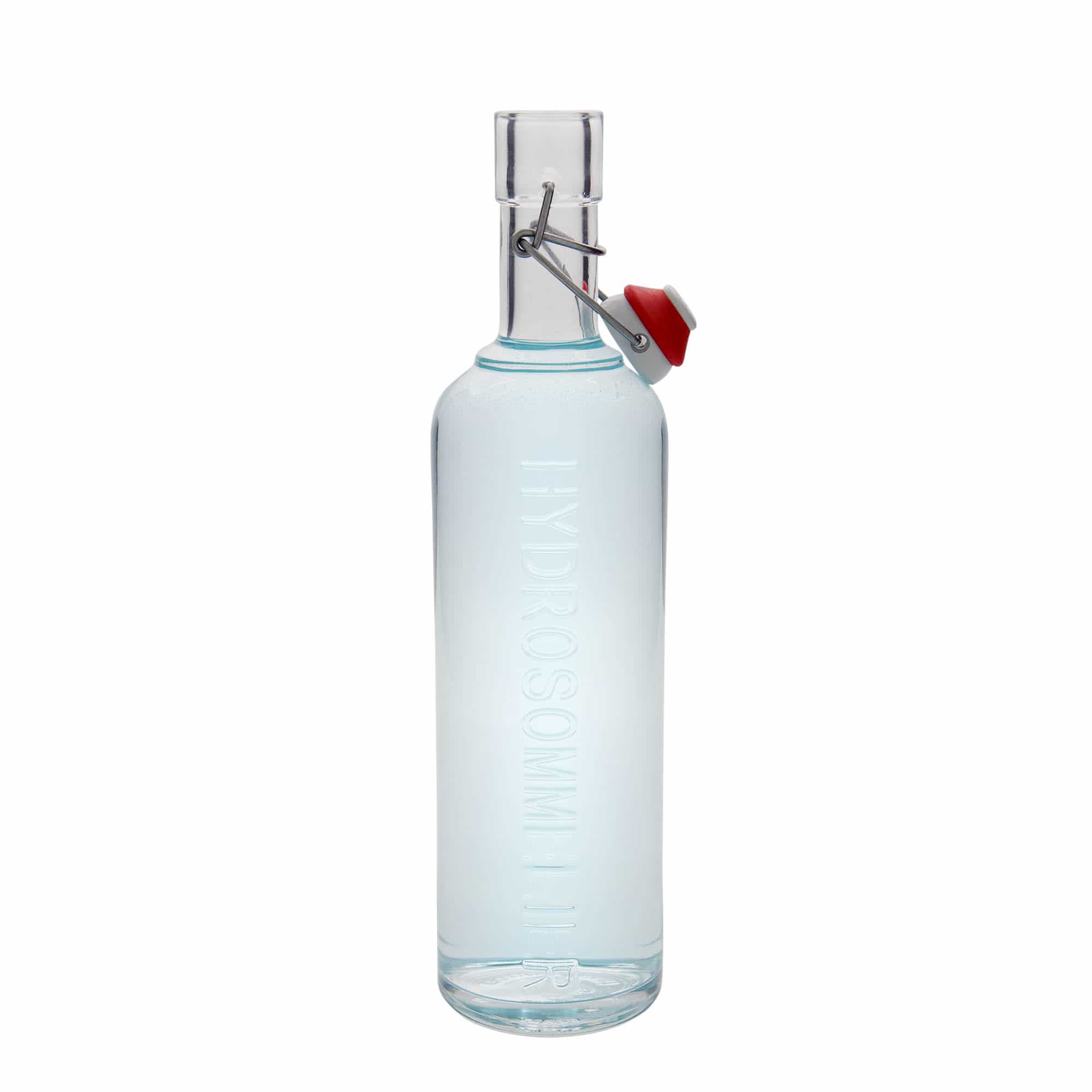 1.000 ml klaaspudel 'Optima Hydrosommelier', kael: sanglilukk