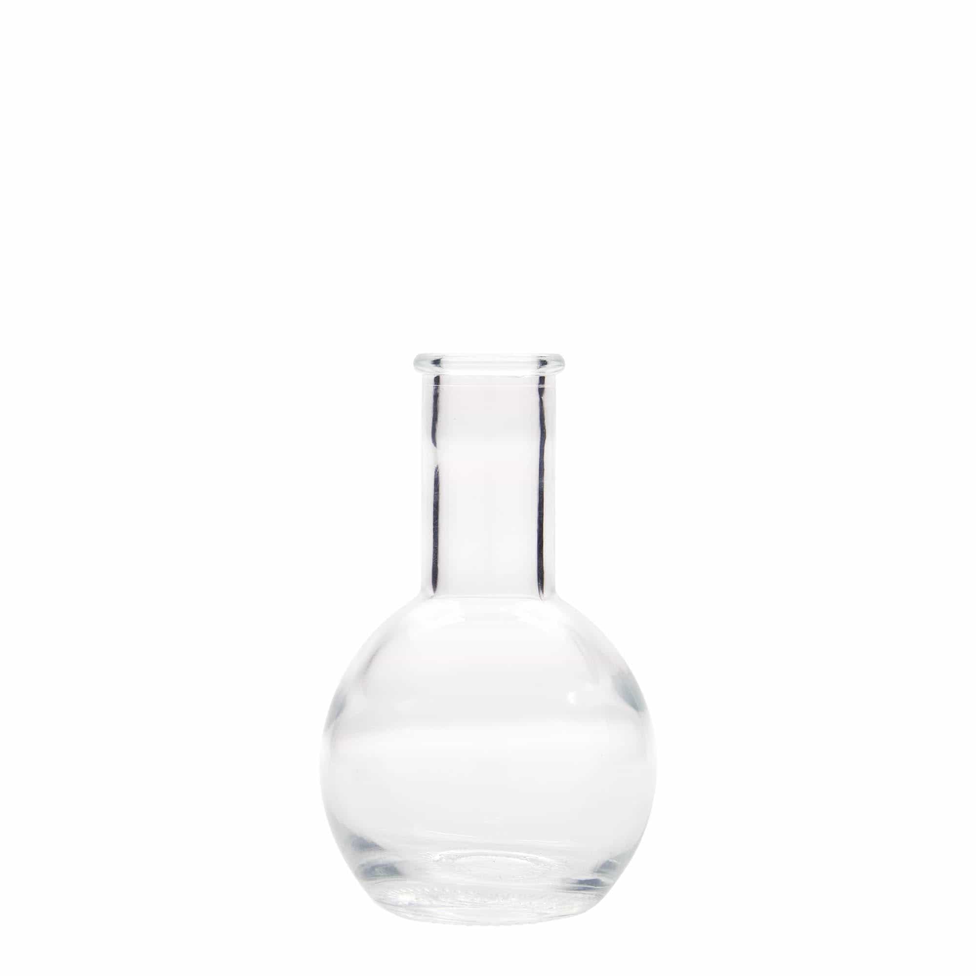 100 ml klaaspudel 'Tulipano', avaus: kork