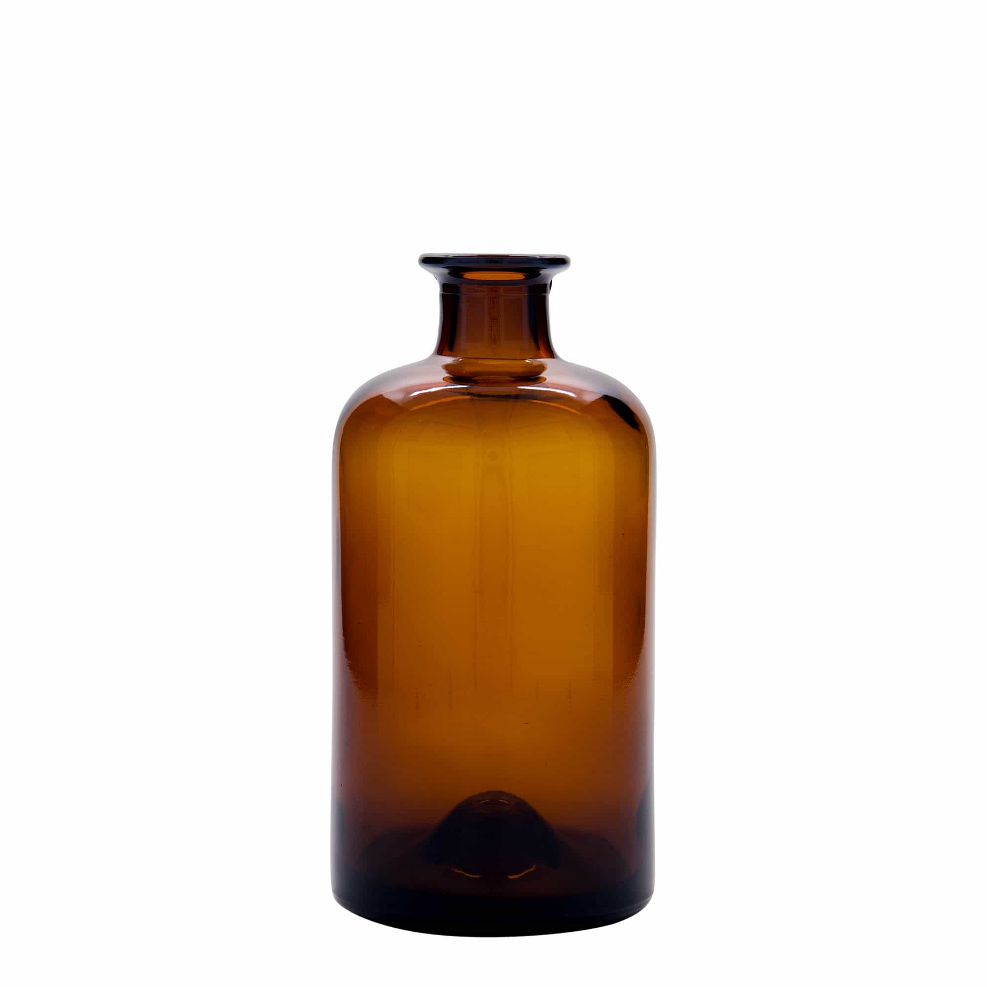 500 ml klaasist apteegipudel, pruun, sulgur: kork 500 ml klaasist apteegipudel, pruun, sulgur: kork