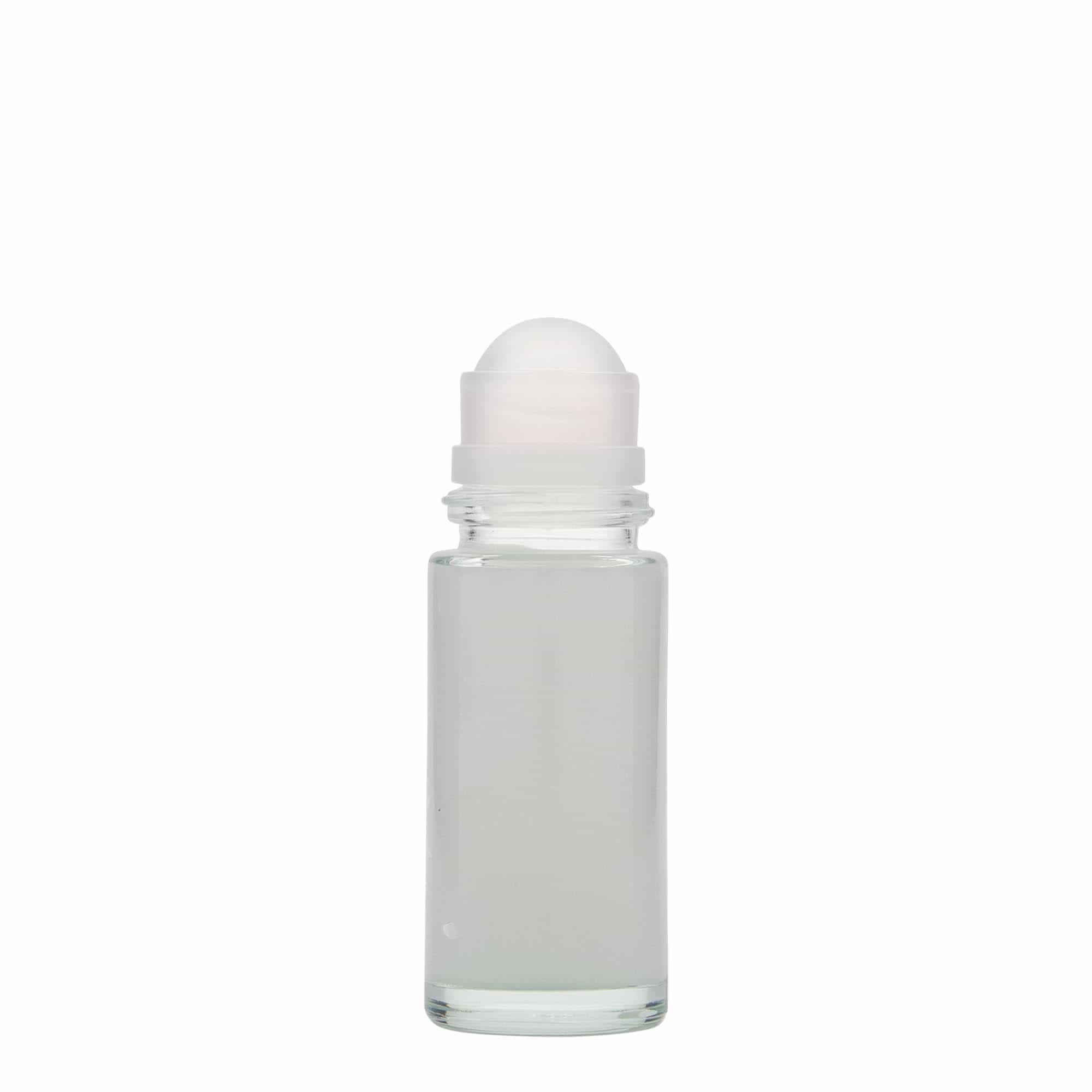 50 ml rullpudel, klaas, suu: keeratava korgiga