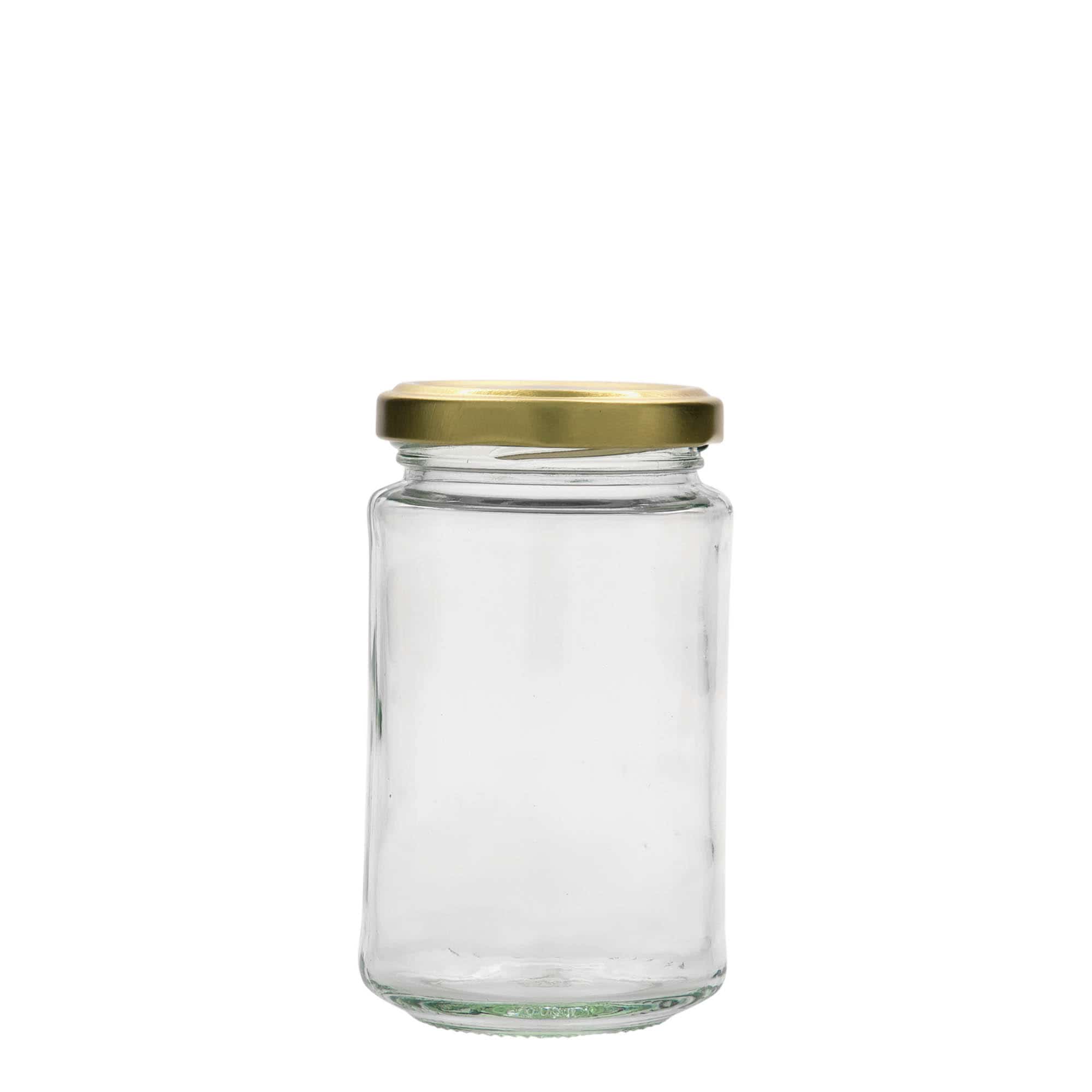 250 ml kõrge ümmargune purk, sulgur: twist-off (TO 58)