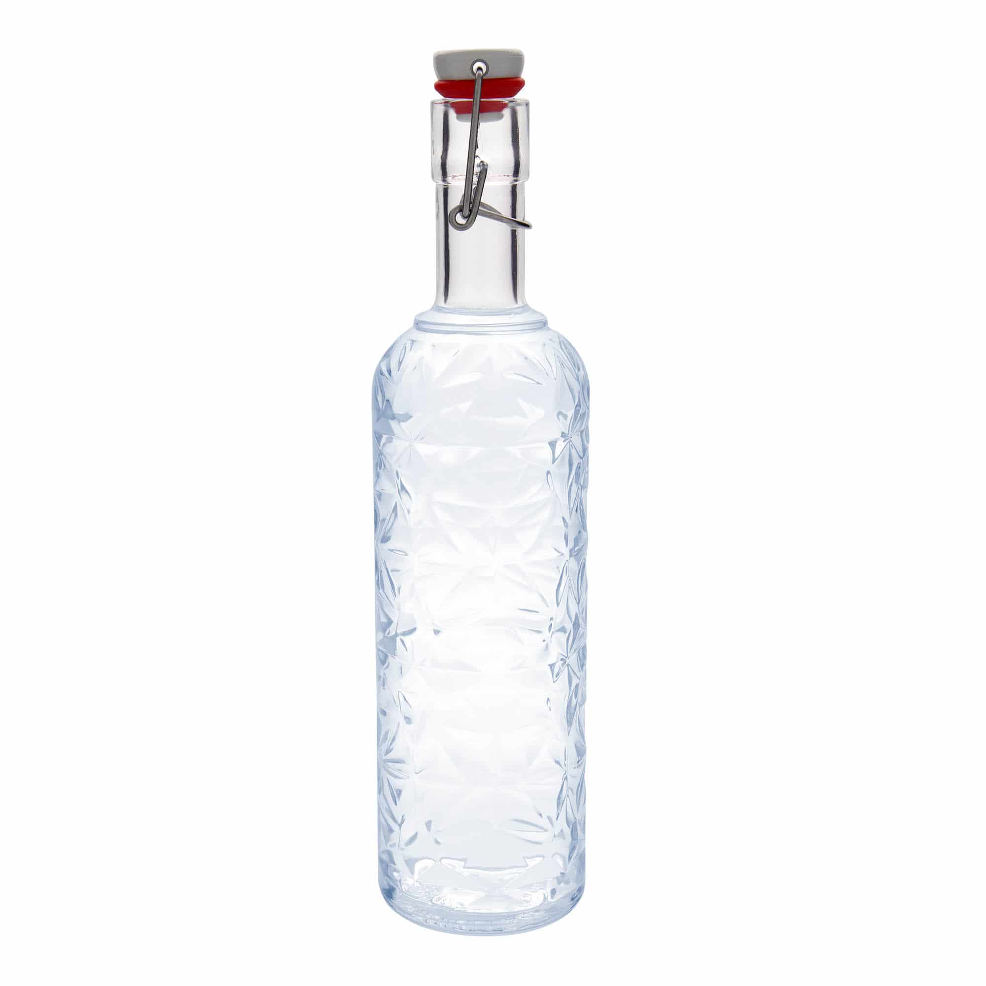 1000 ml klaaspudel 'Oriente', sulgur: traatkork