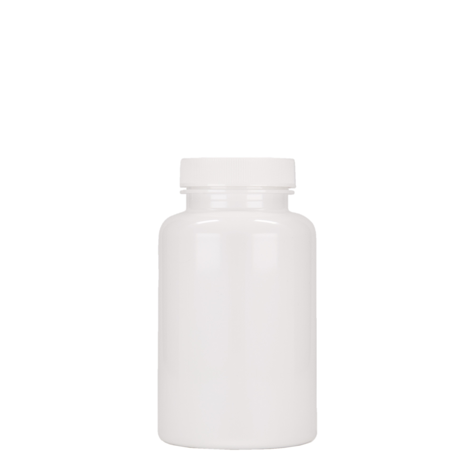 250 ml PET-pakk, plastik, valge, suu: 45/400