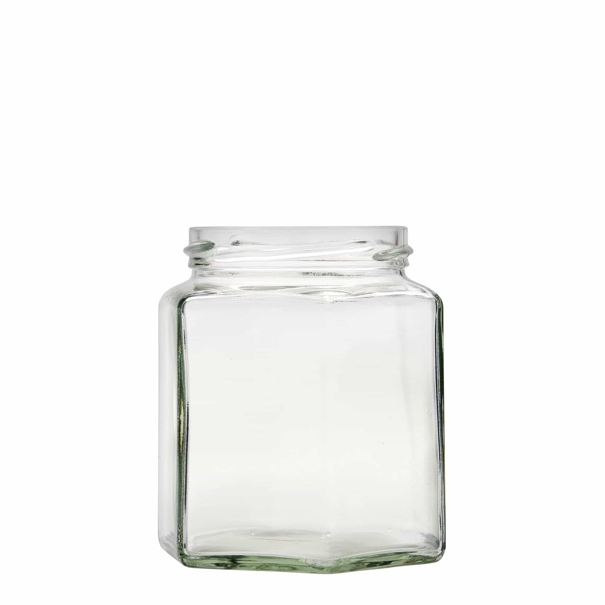 390 ml kuuekandiline purk, sulgur: twist-off (TO 70)