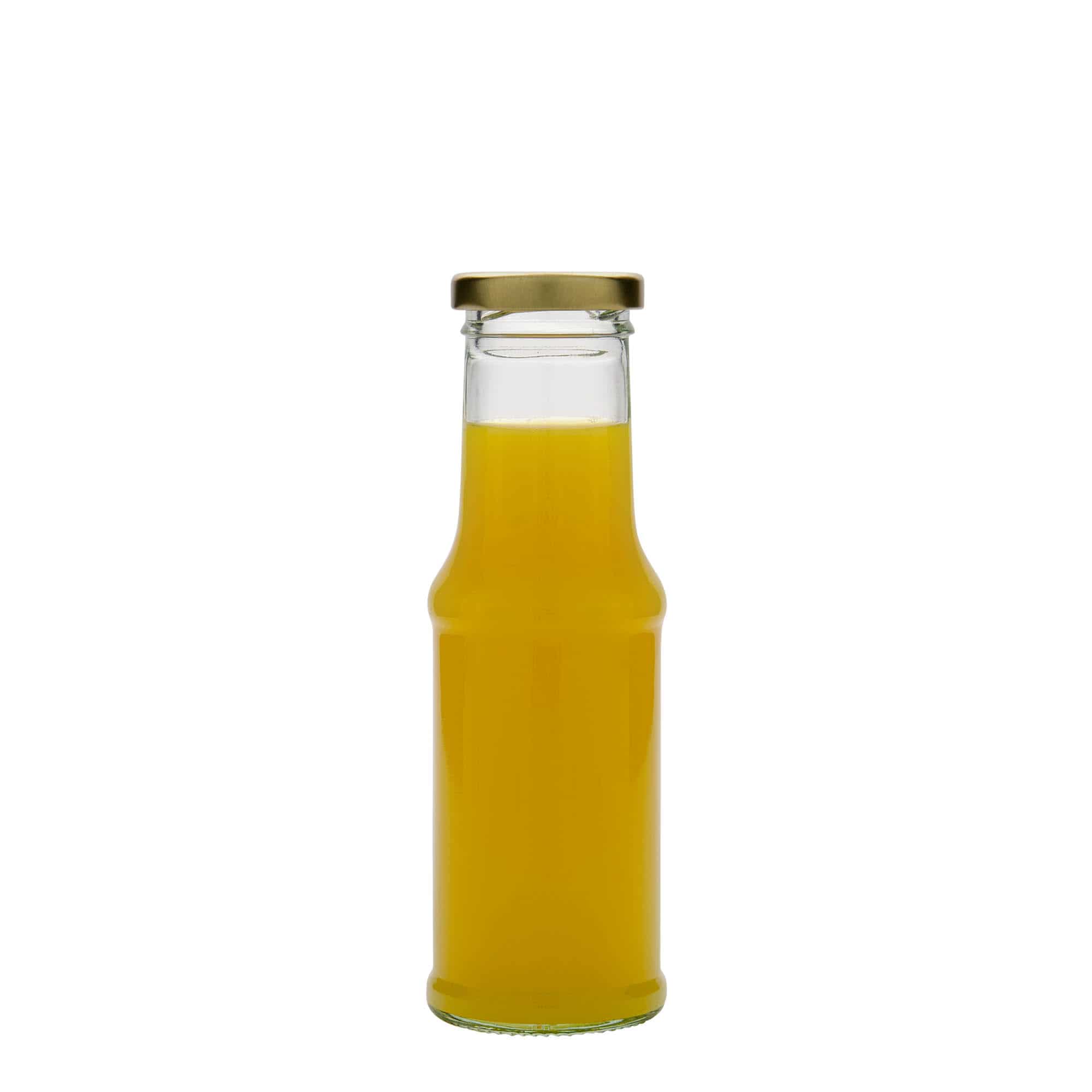 200 ml kastmepudel, klaas, sulgur: twist-off (TO 43)