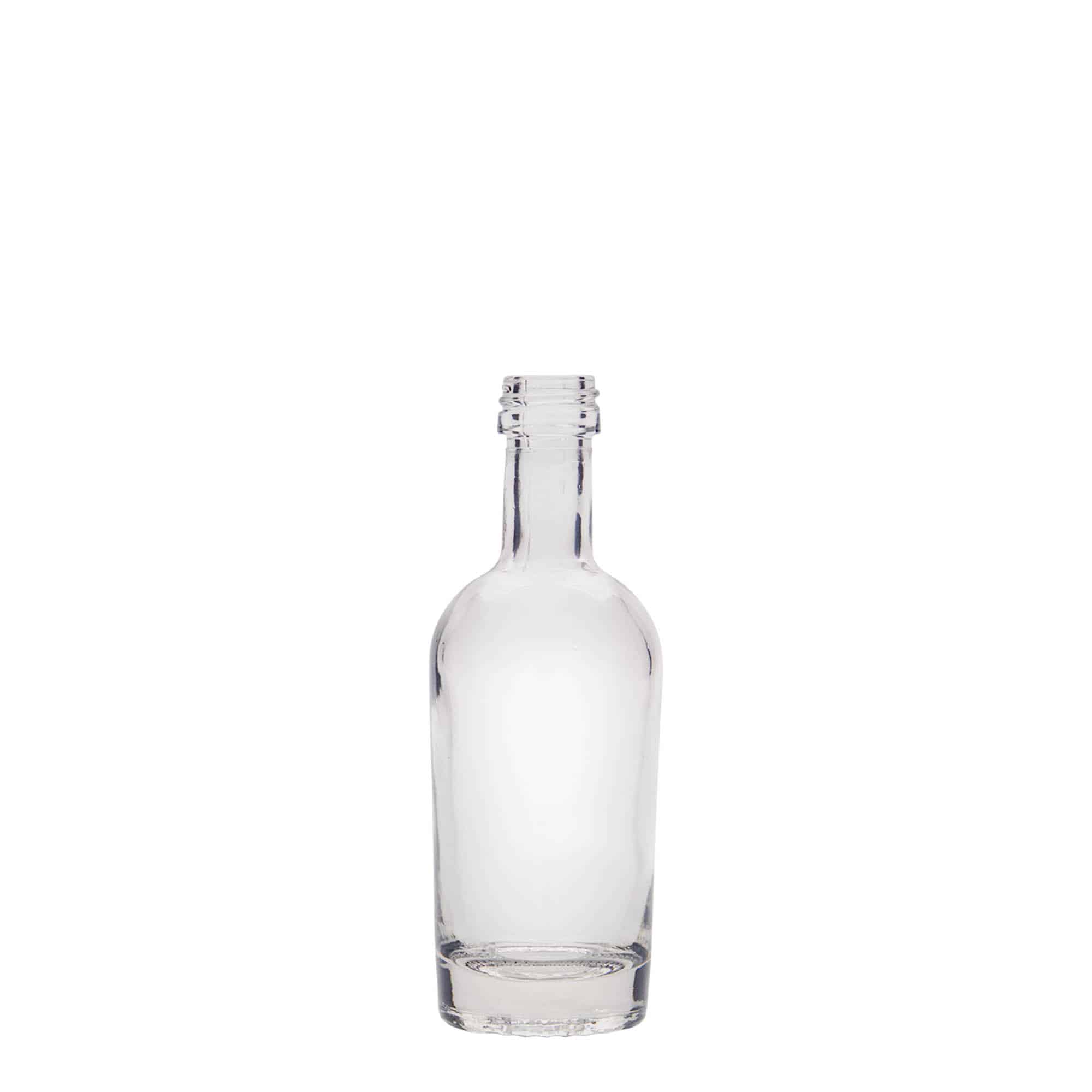 50 ml klaaspudel „Pepe“, avale: PP 18