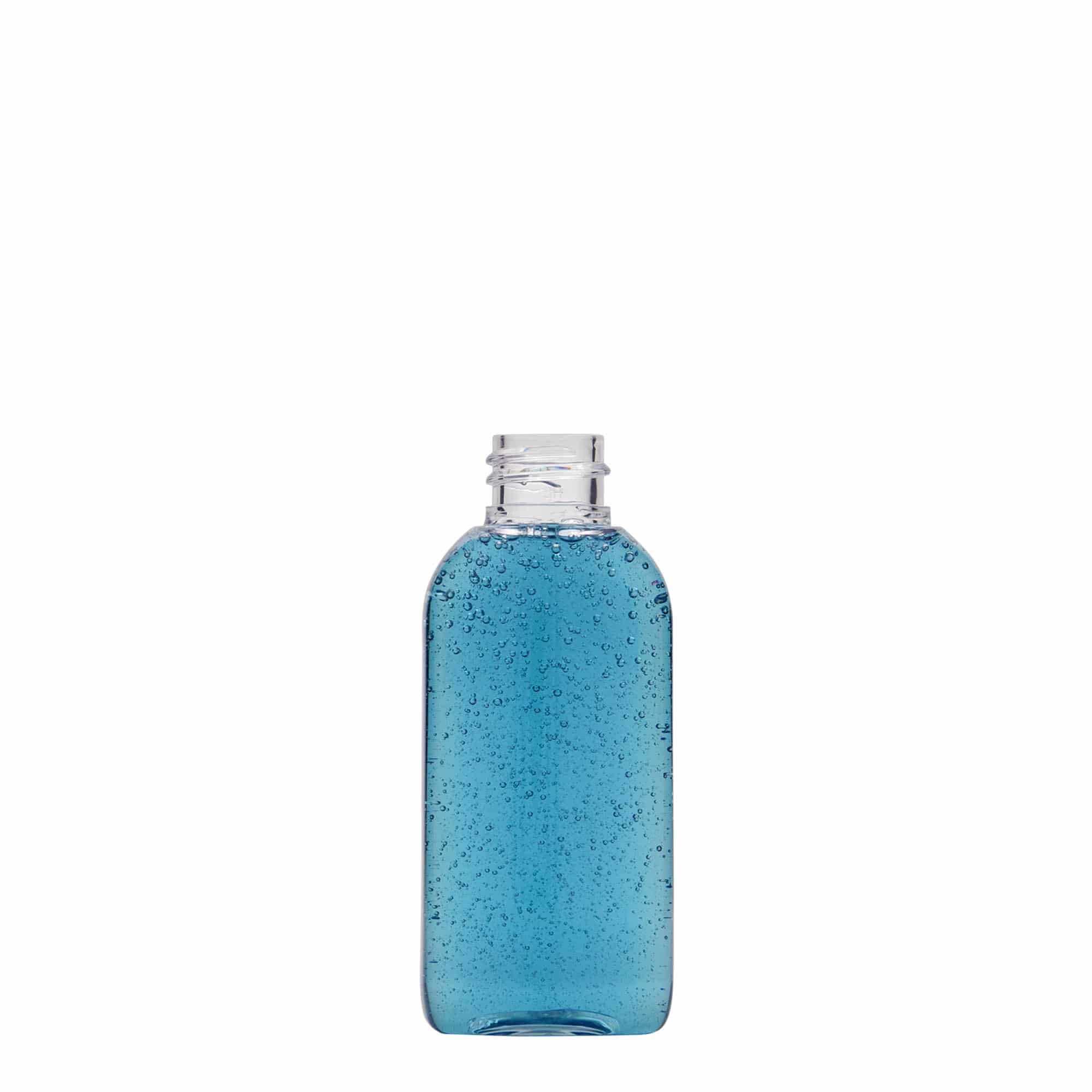 50 ml PET-pudel 'Iris', ovaalne, plastik, kael: 20/410