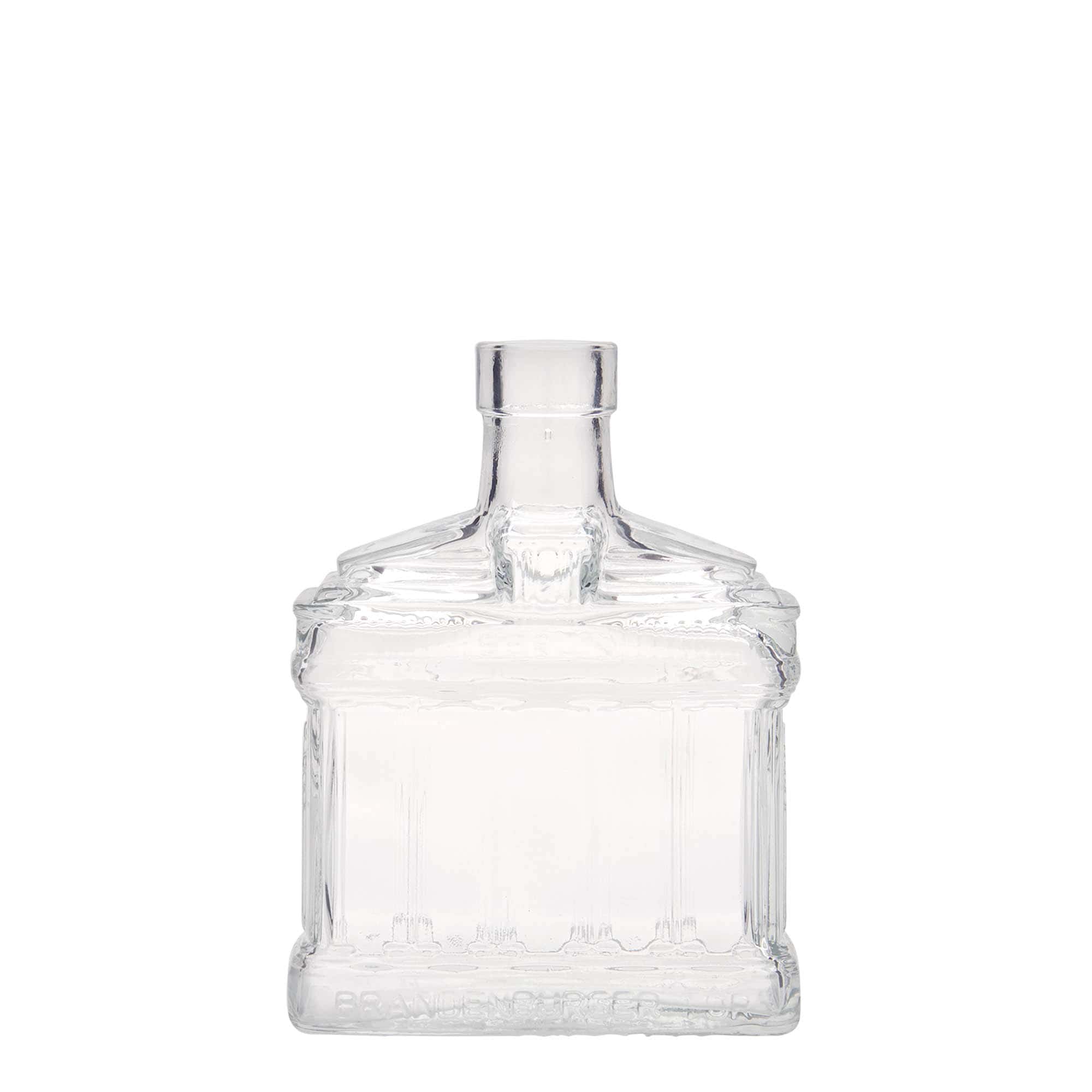 200 ml klaaspudel 'Brandenburgi värav', sulgur: kork