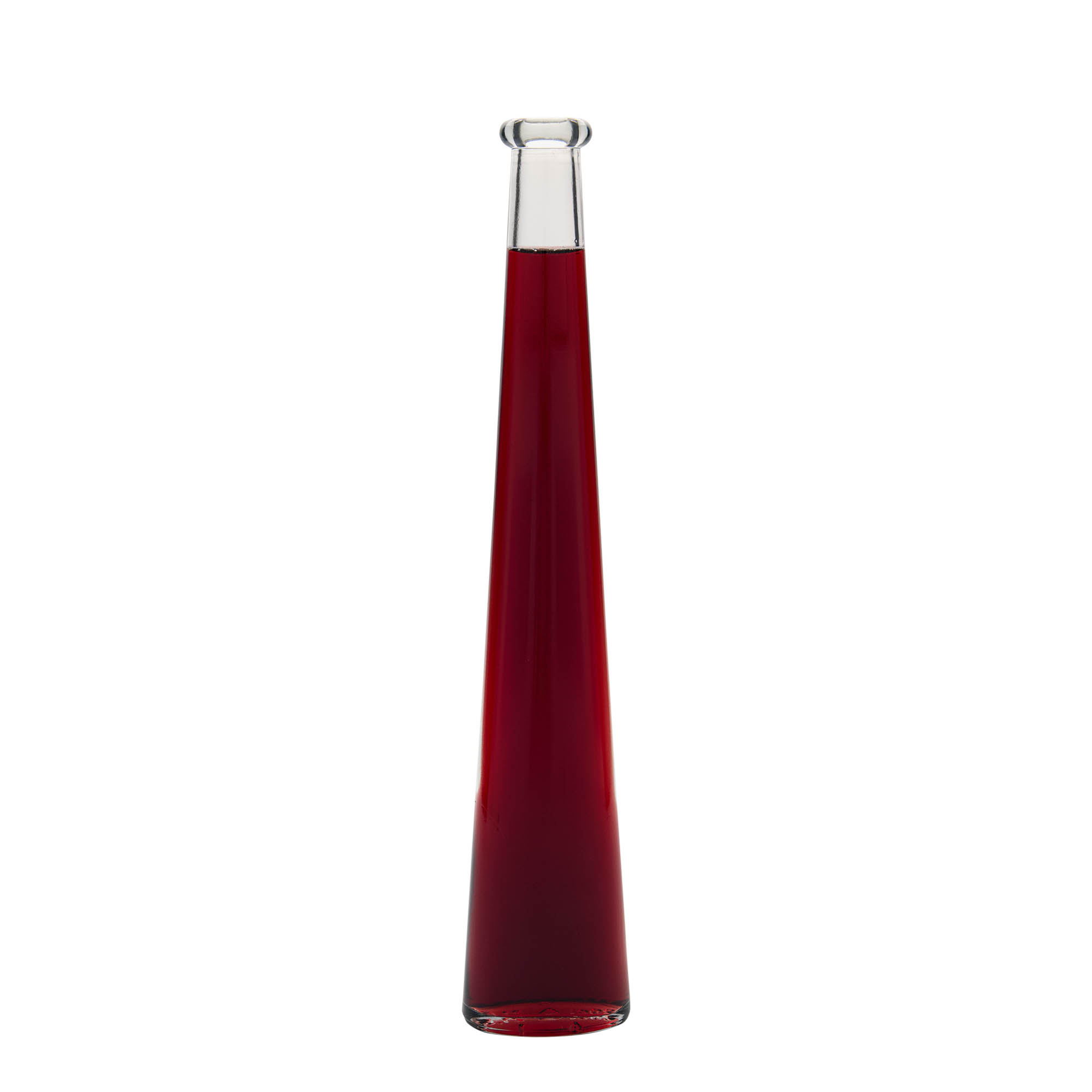 200 ml klaaspudel 'Dama Ovale', ovaalne, sulgur: kork