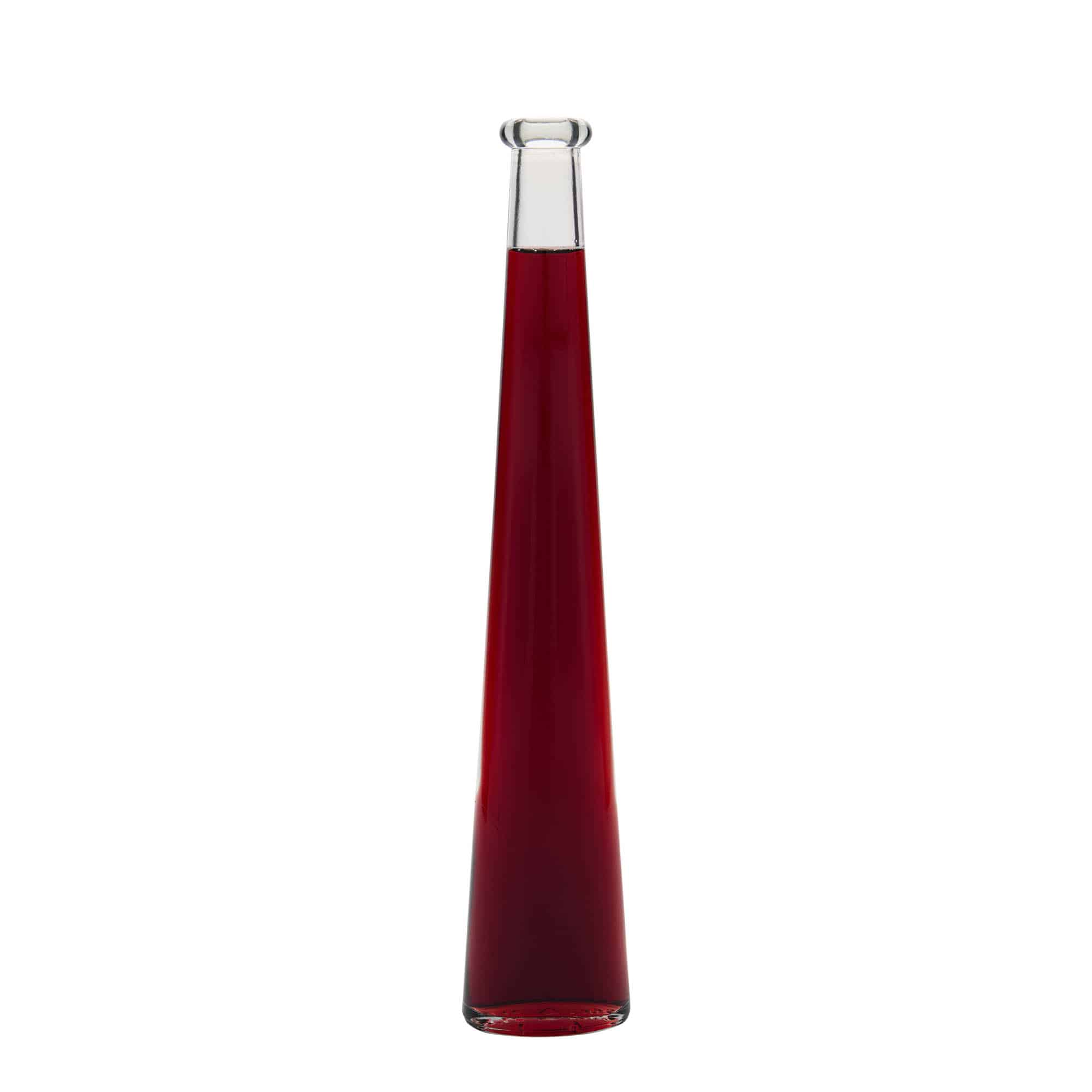 200 ml klaaspudel 'Dama Ovale', ovaalne, suuava: kork