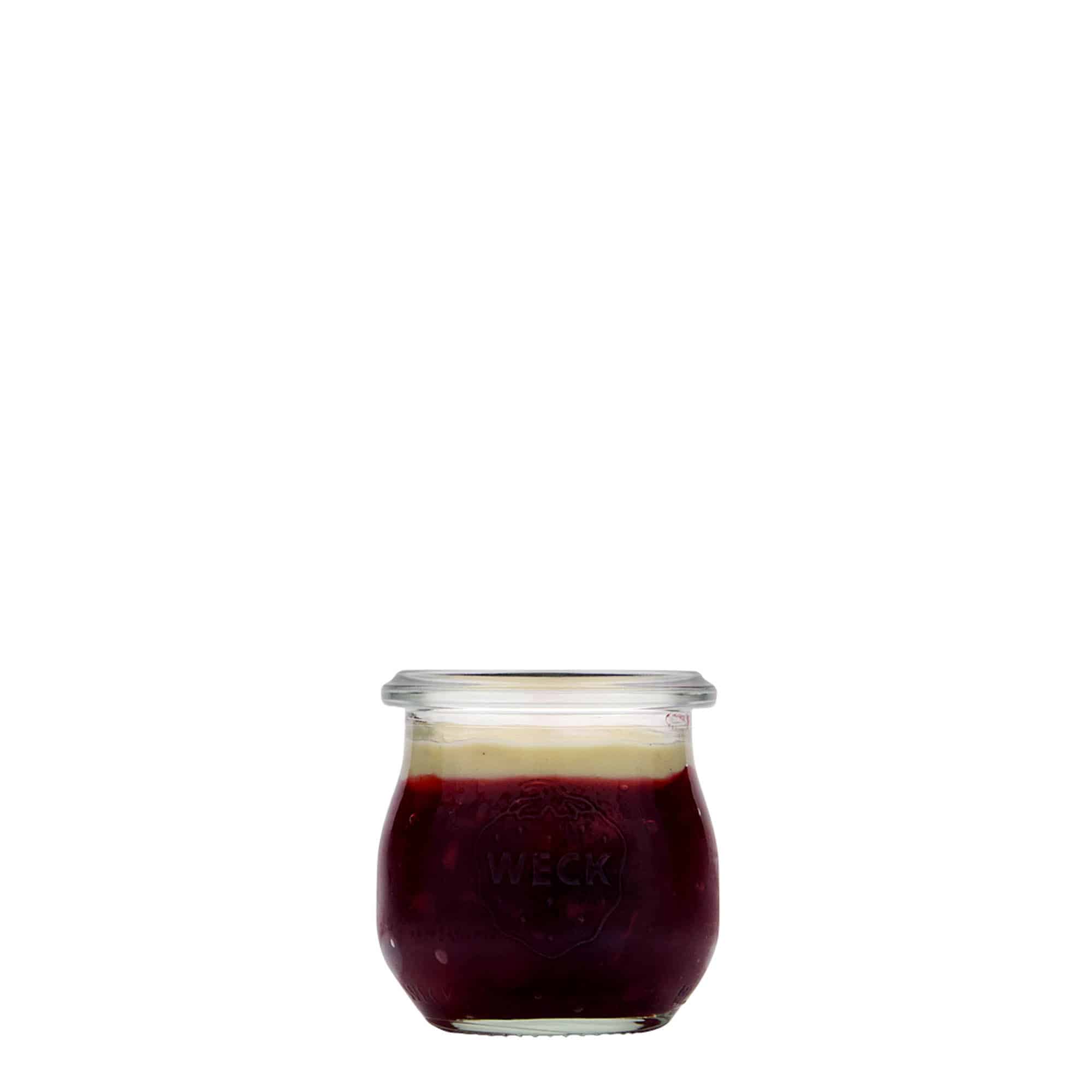 75 ml WECKi tulbikujuline purk, sulgur: ümar serv