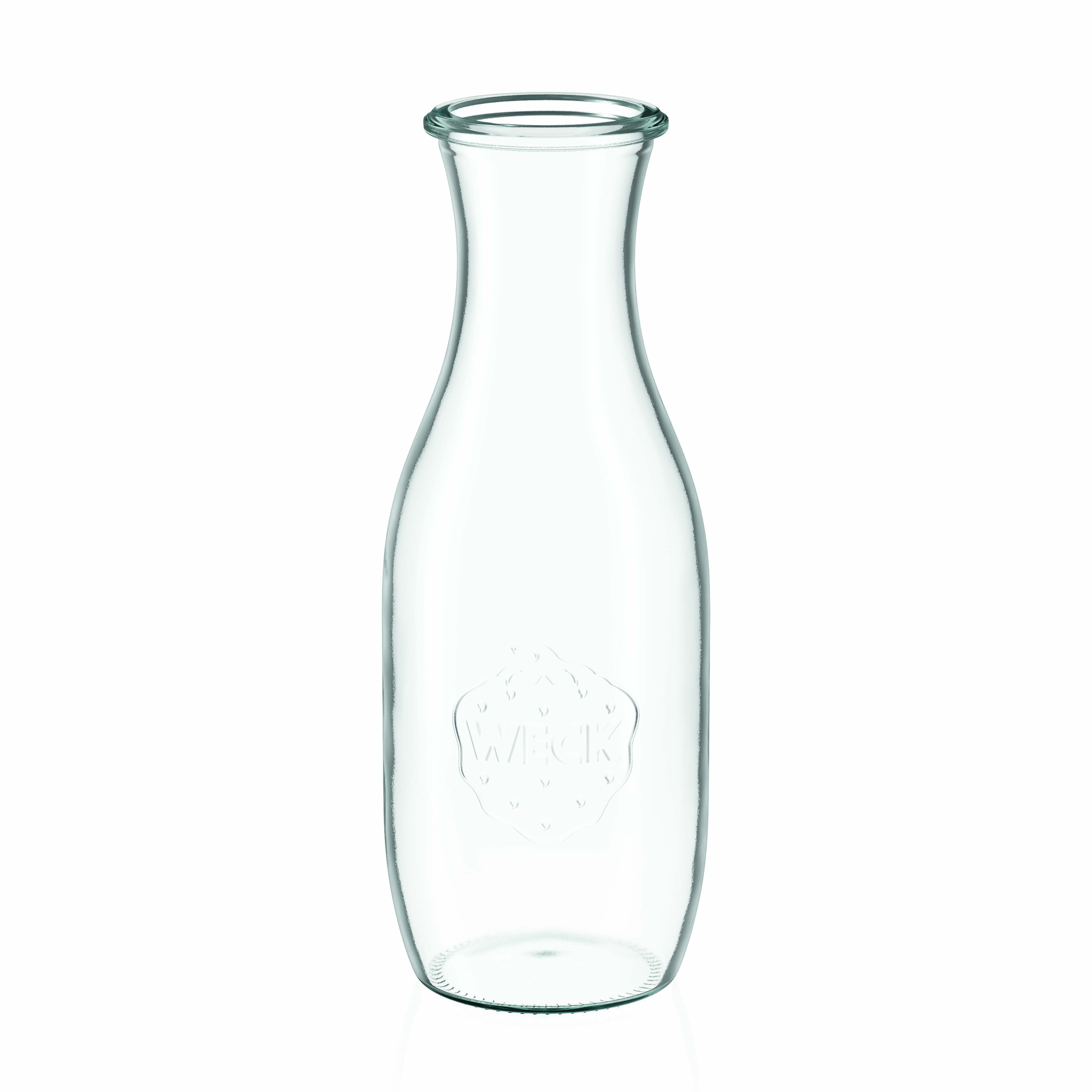 6x 1000 ml WECK-mahlapudel klaaskaanega RR 60
