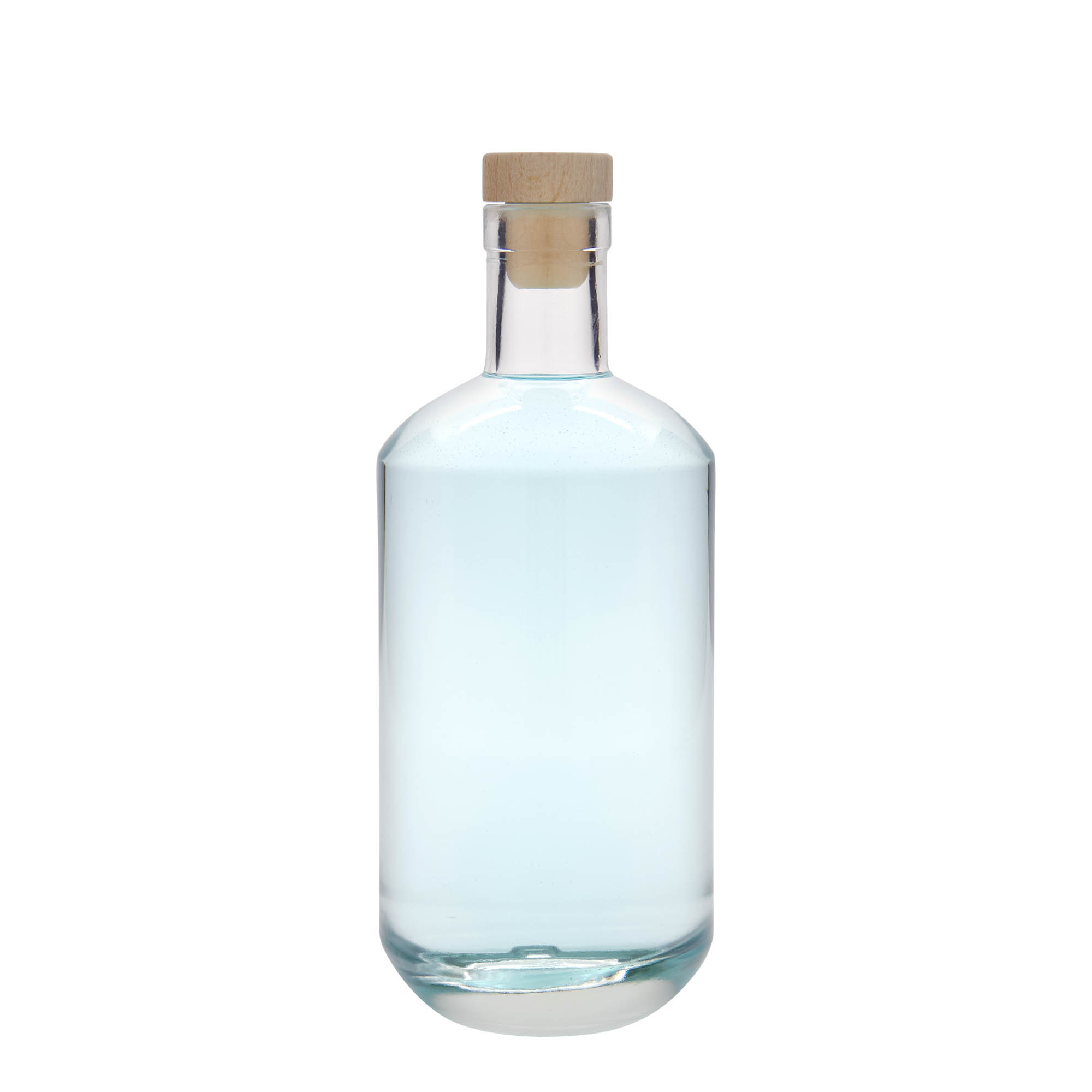 700 ml klaaspudel 'Vienna', ava: kork