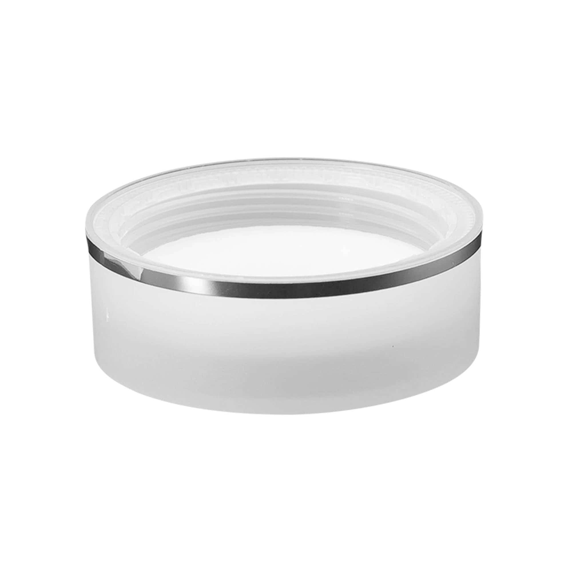 Keeratav kork 'Clear/Platin Edition', PP-plast, valge, sulguri tüüp: 53/2P