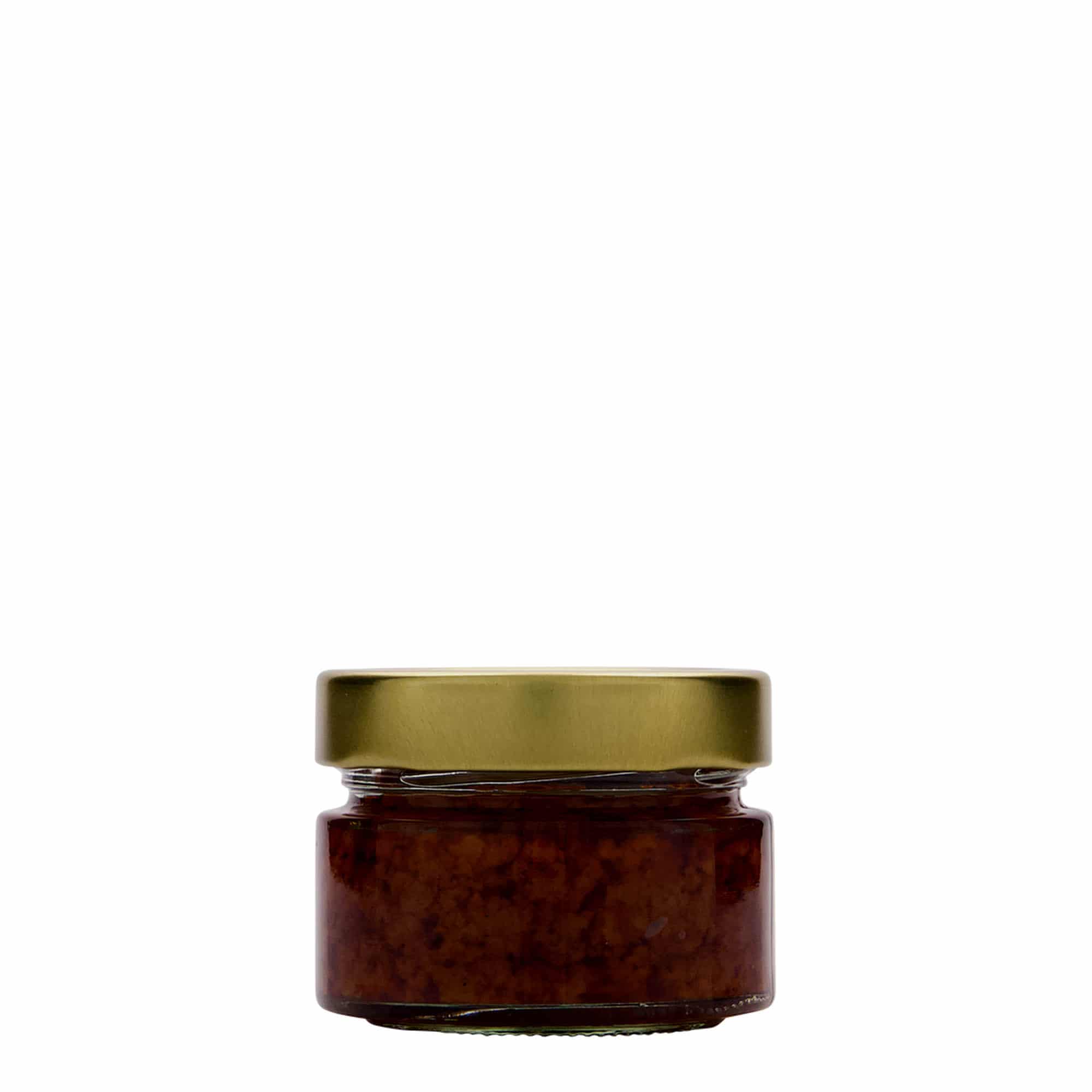 130 ml ümmargune klaas 'Aurora', ava: sügav keermega (DTO 66)