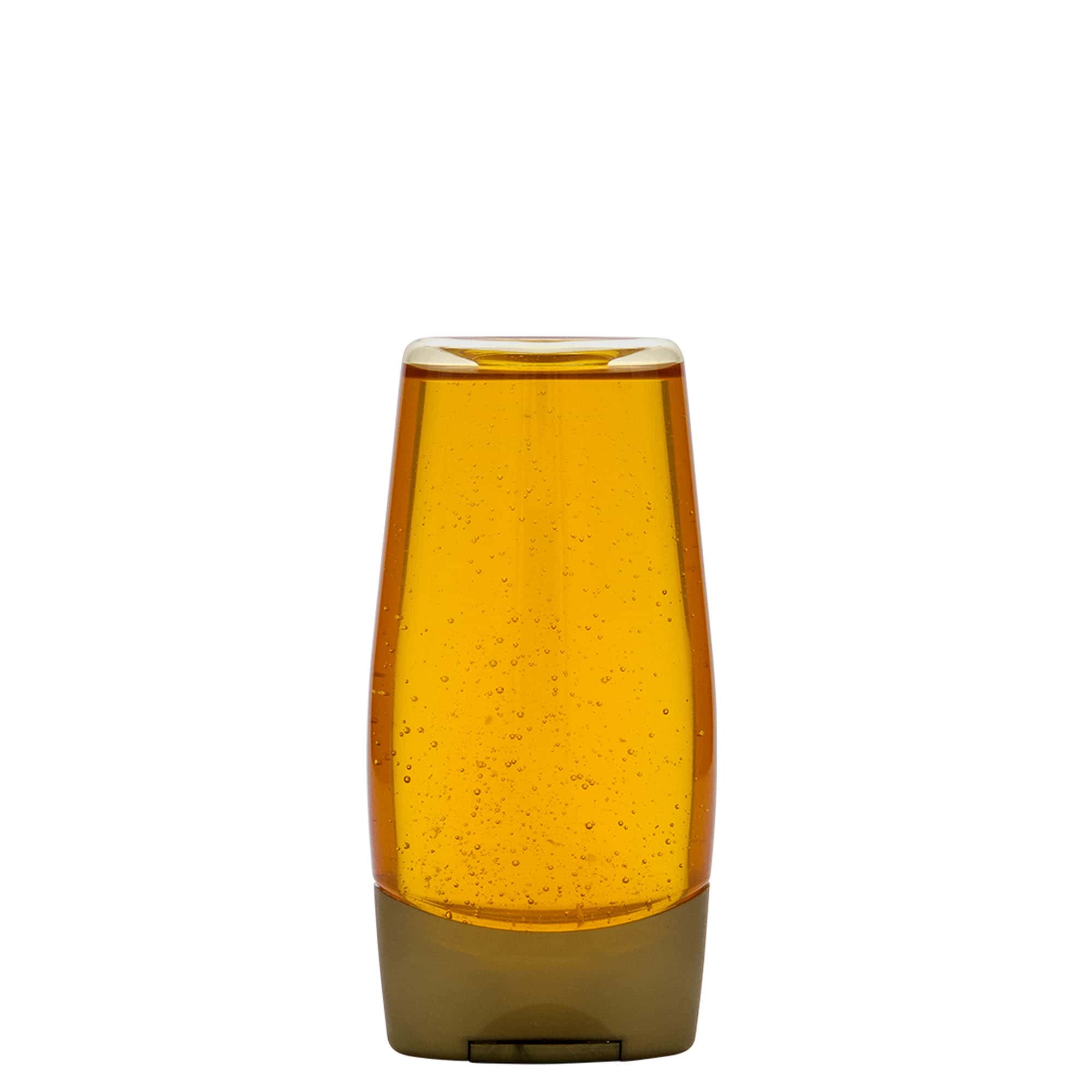 200 ml PET-pudel 'Squeeze', ovaalne, plastikust
