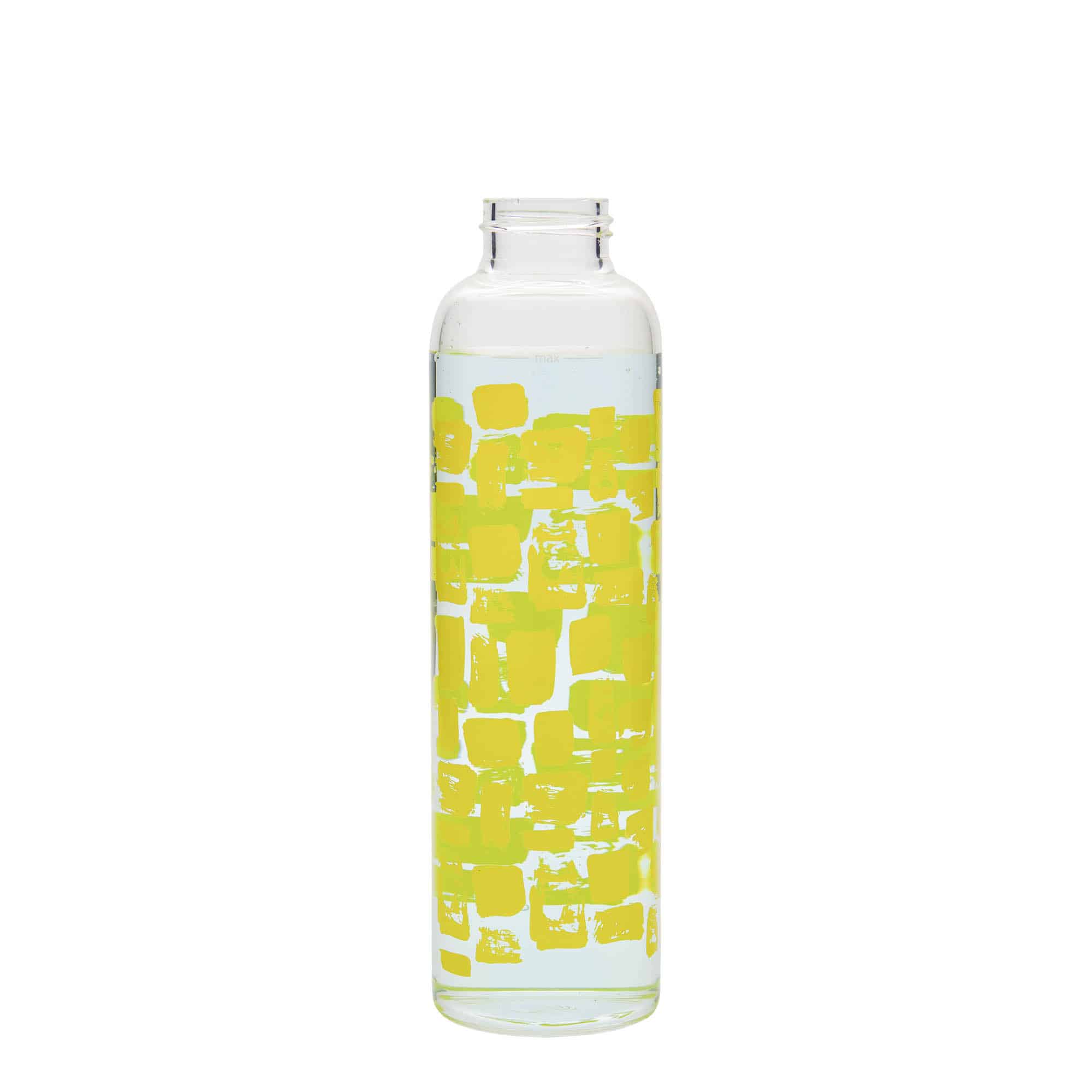 500 ml joogipudel 'Perseus', motiiv: kollased ristkülikud, sulgur: keeratav kork 500 ml joogipudel 'Perseus', motiiv: kollased ristkülikud, sulgur: keeratav kork