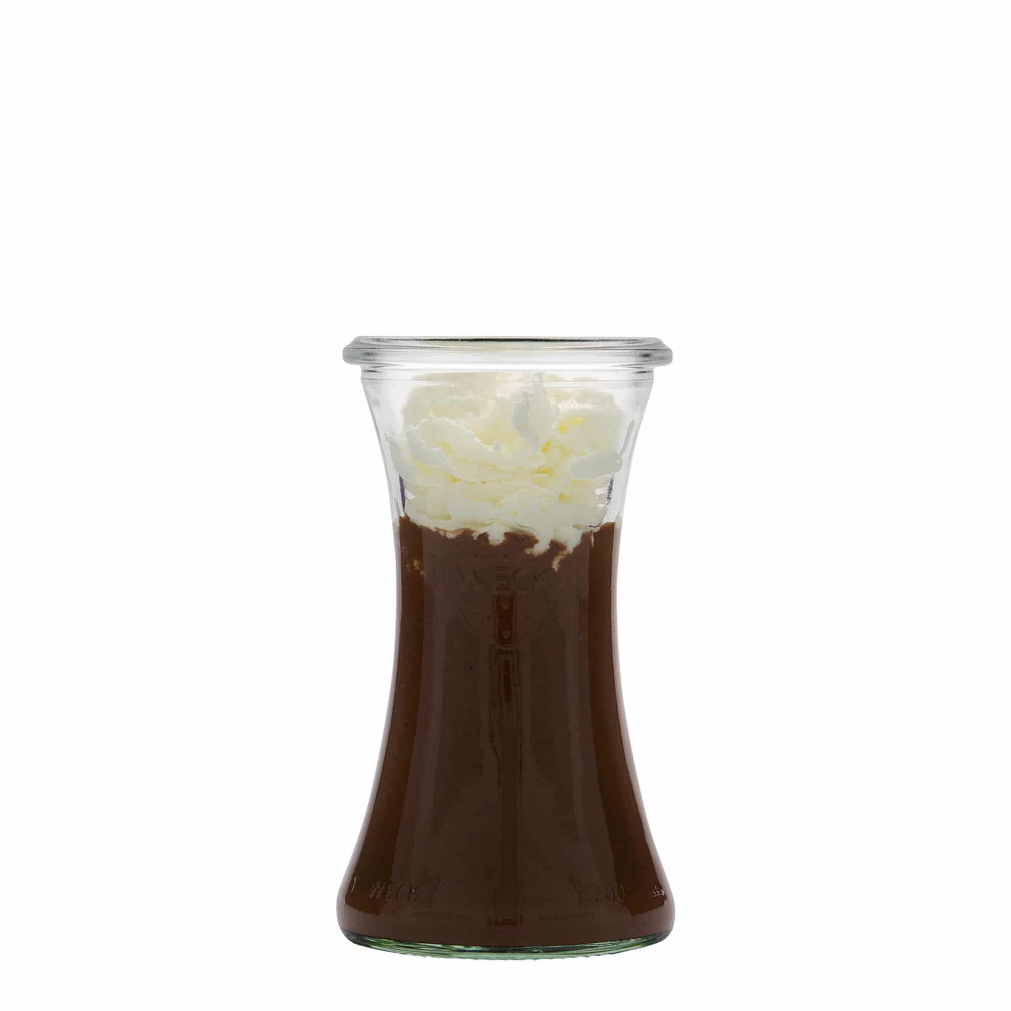 200 ml WECKi delikatessipurk, sulgur: ümar serv