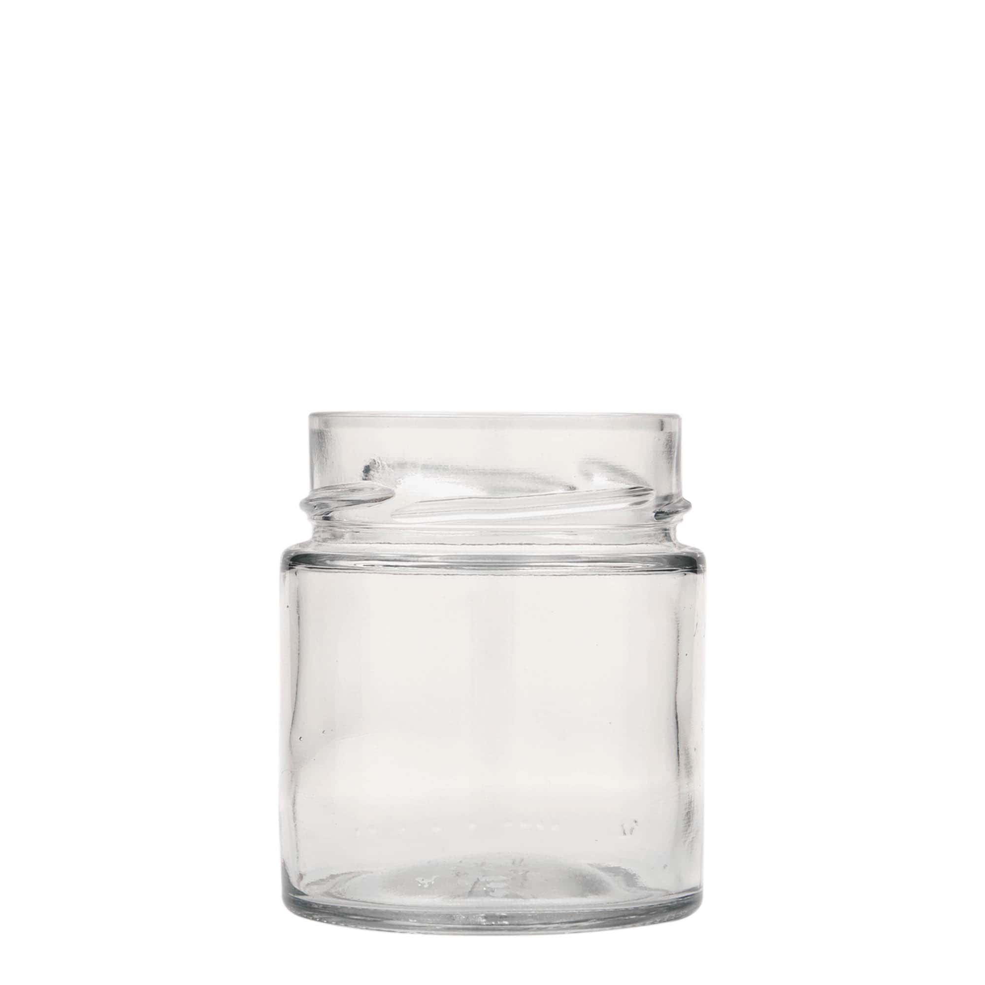 212 ml ümmargune klaas 'Albatros', suu: ekstra sügav keeratava kaanega (EDTO 70)