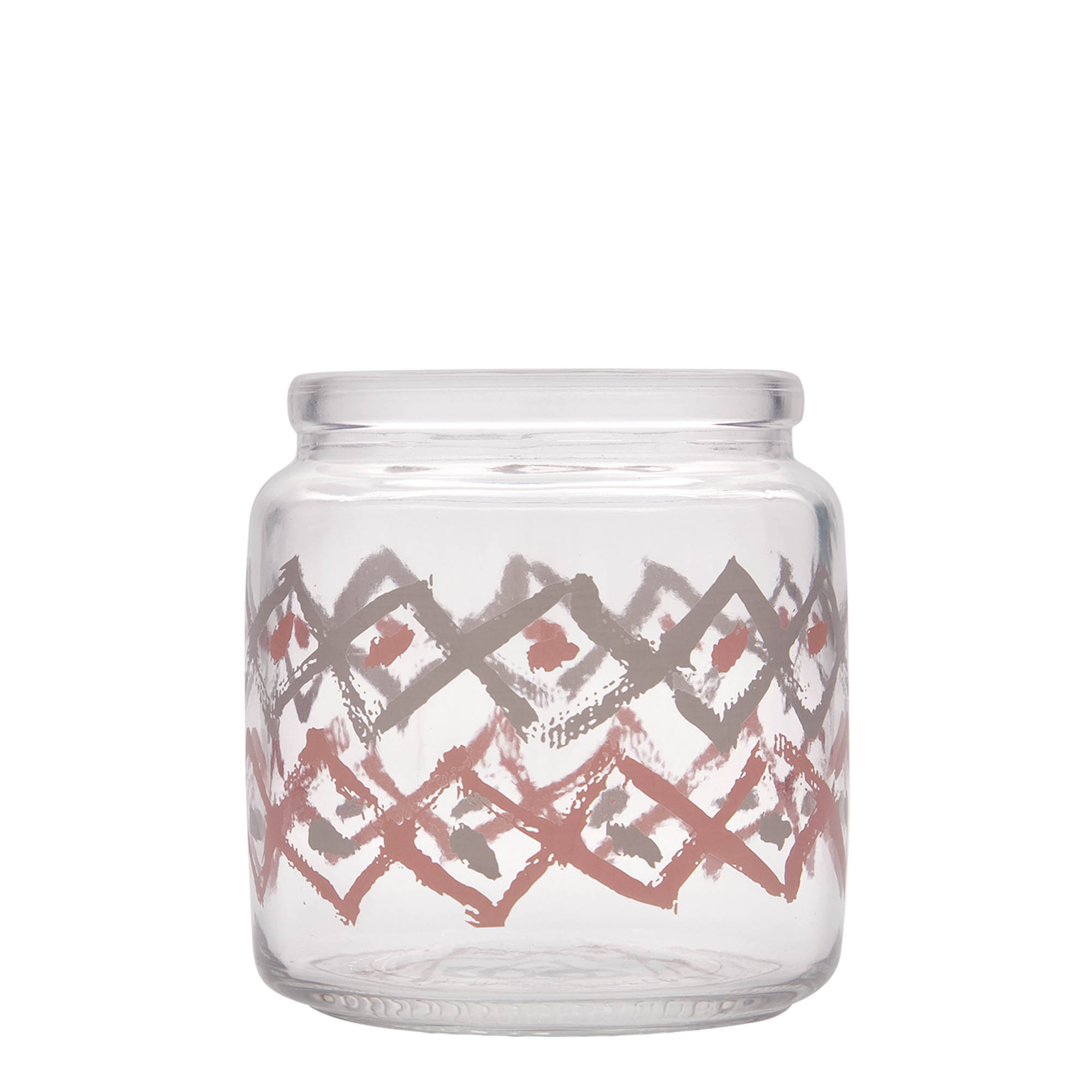 750 ml korkklaas 'Giara', motiiv: Manolibera rosa, suuava: kork 750 ml korkklaas 'Giara', motiiv: Manolibera rosa, suuava: kork