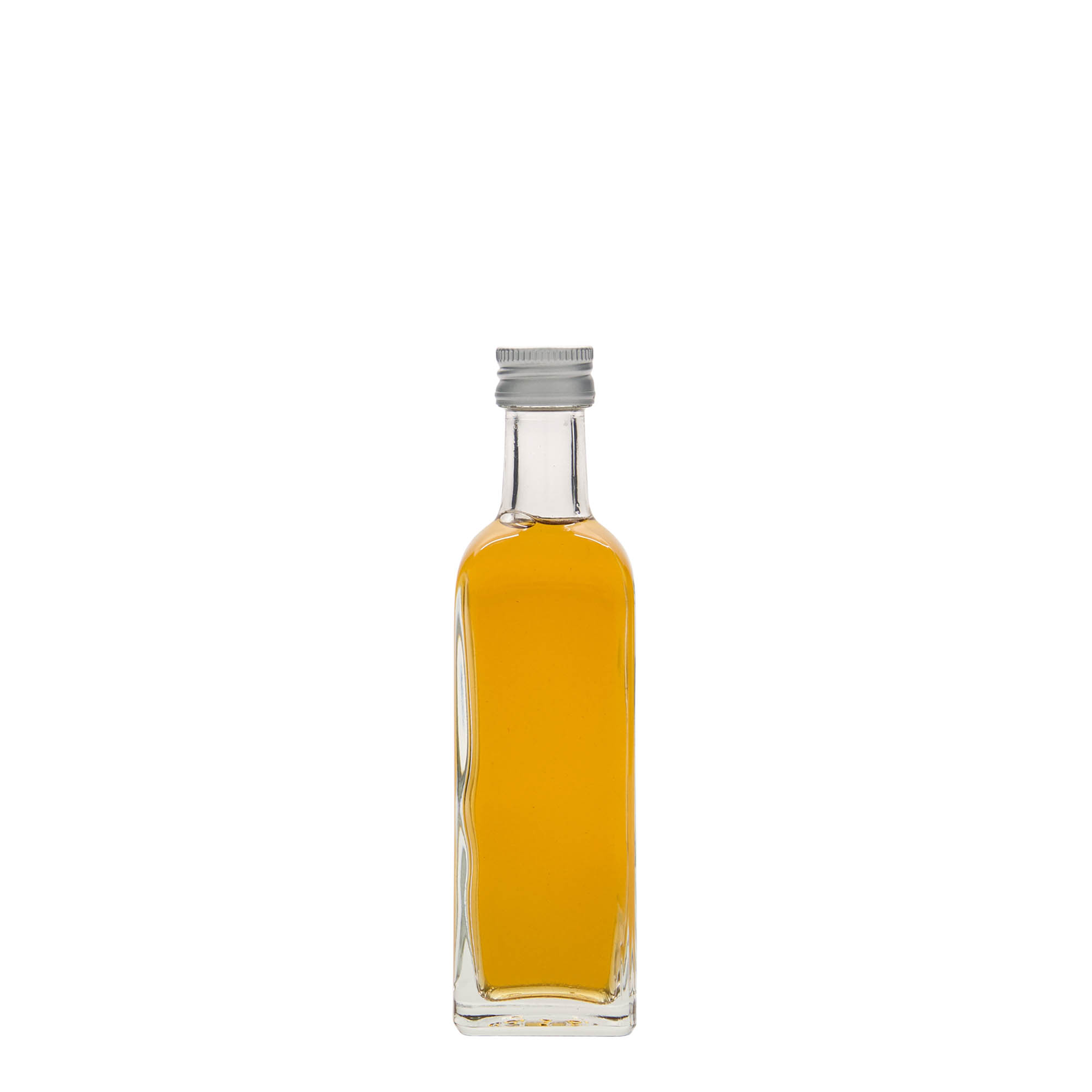 60 ml klaaspudel 'Marasca', ruudukujuline, ava: PP 18