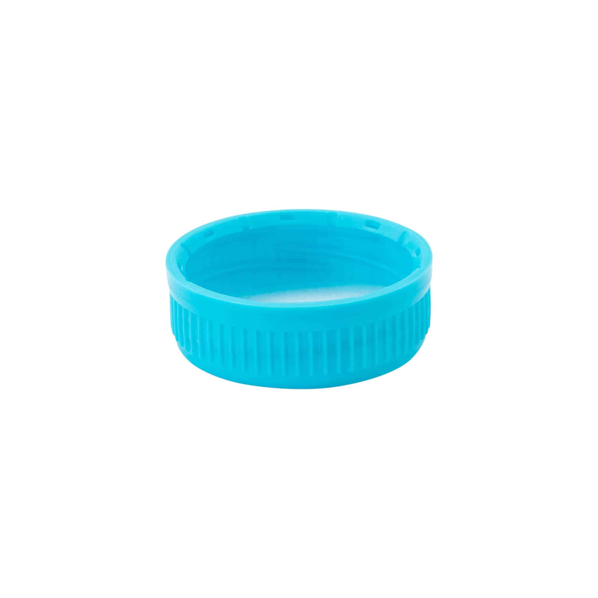 Keeratav kork 40 mm, PE-plast, helesinine