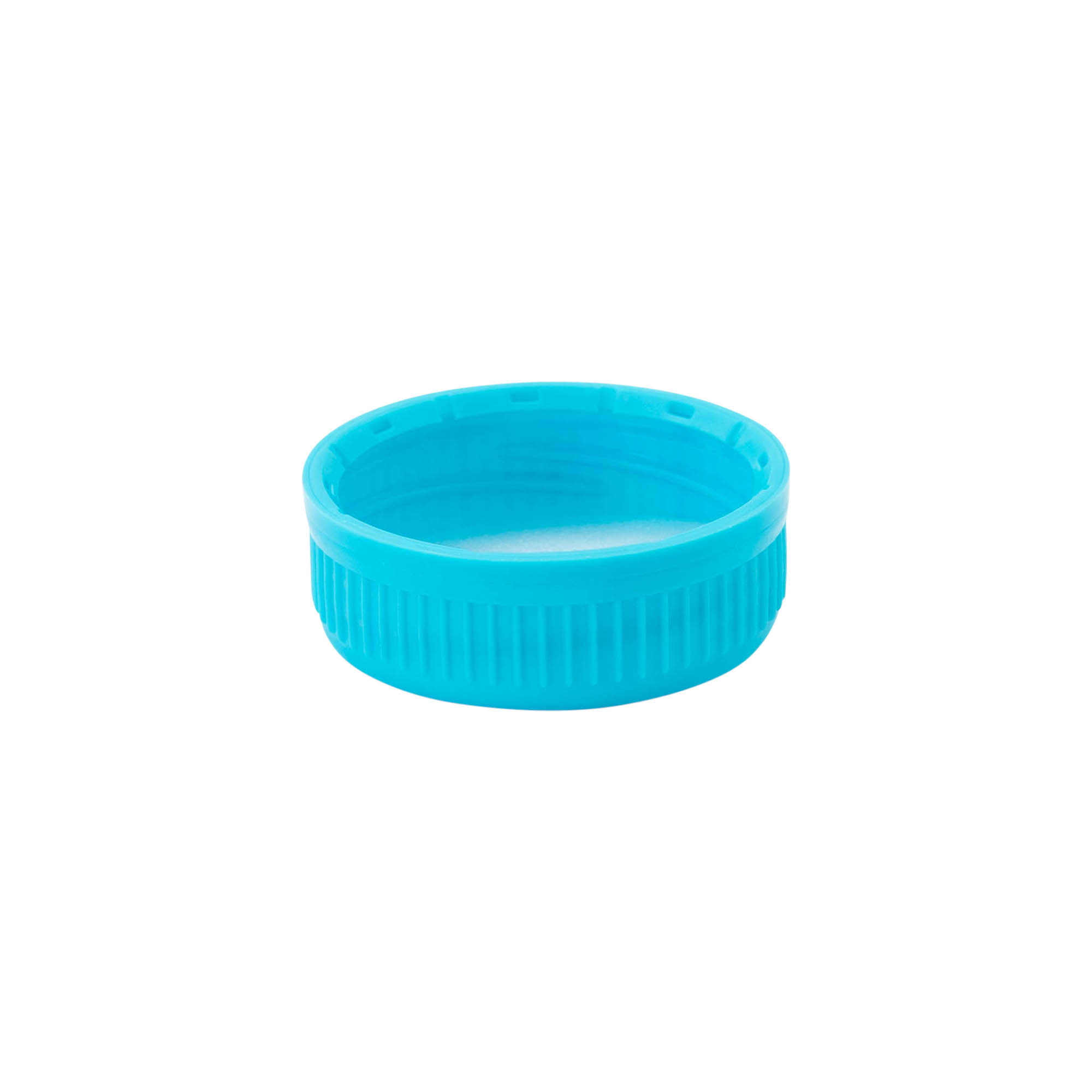 Kruvikork 40 mm, PE-plast, helesinine