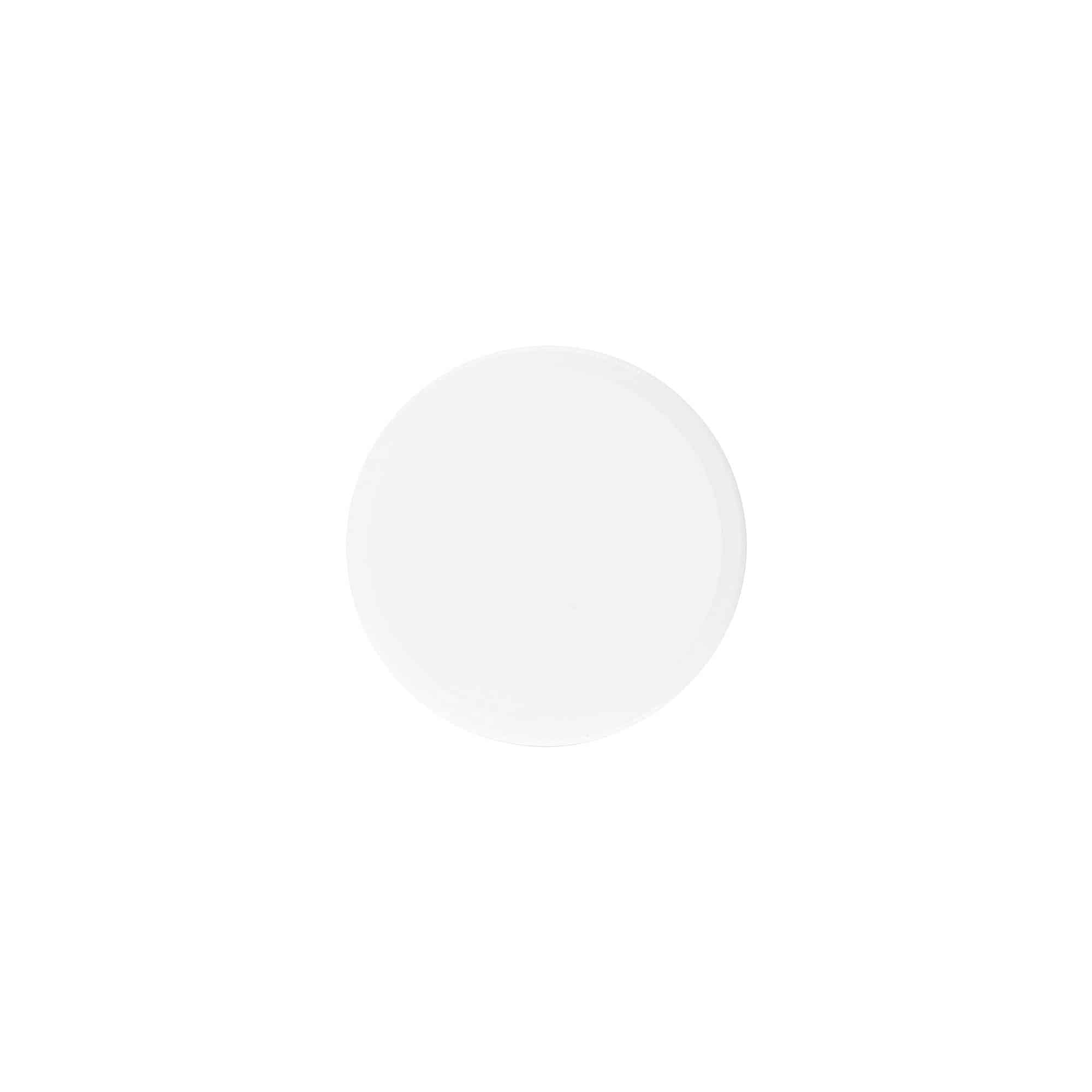 Keeratav kaas purgile 'White Line' 60 ml, PP-plast, valge