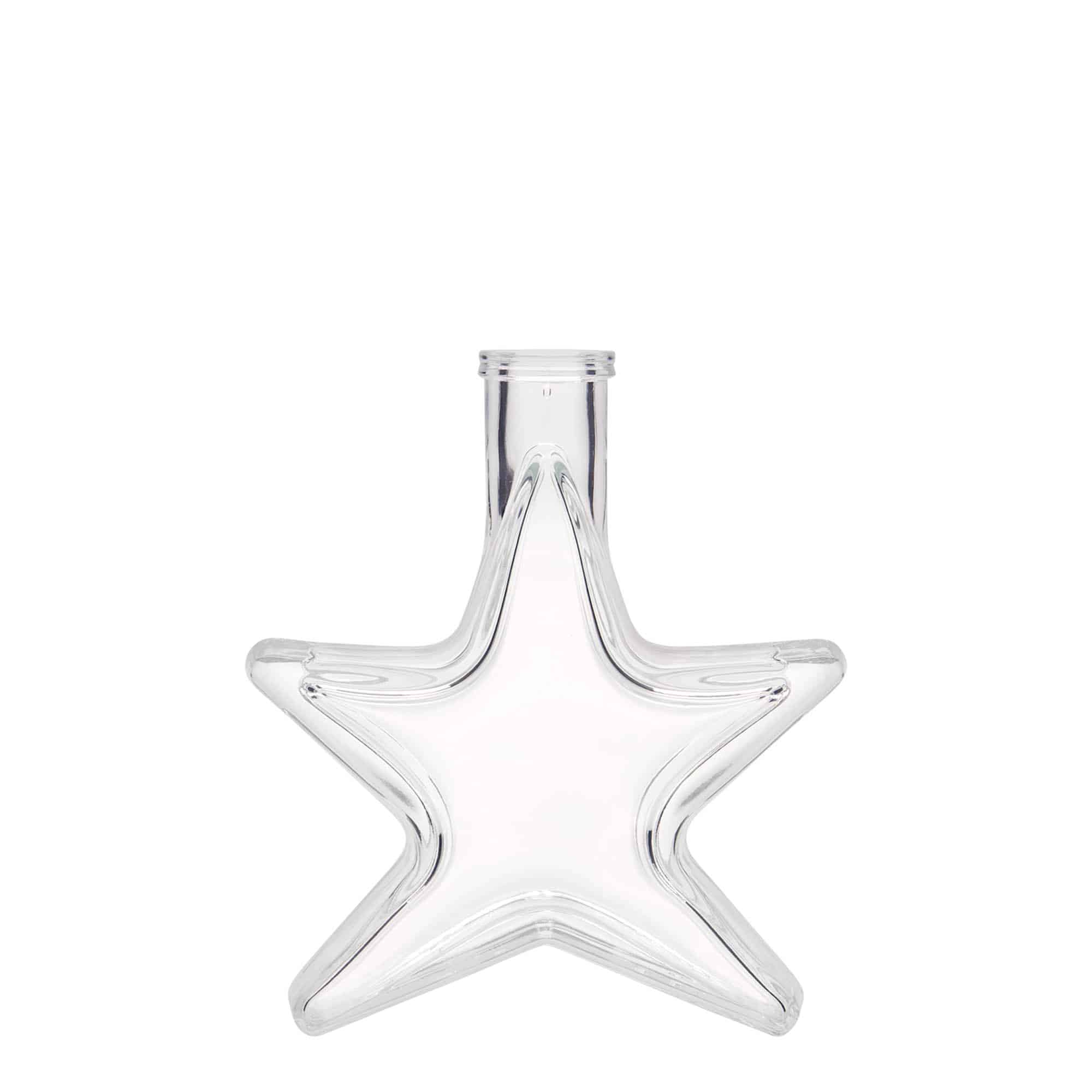 100 ml klaaspudel 'Täht', suuava: kork