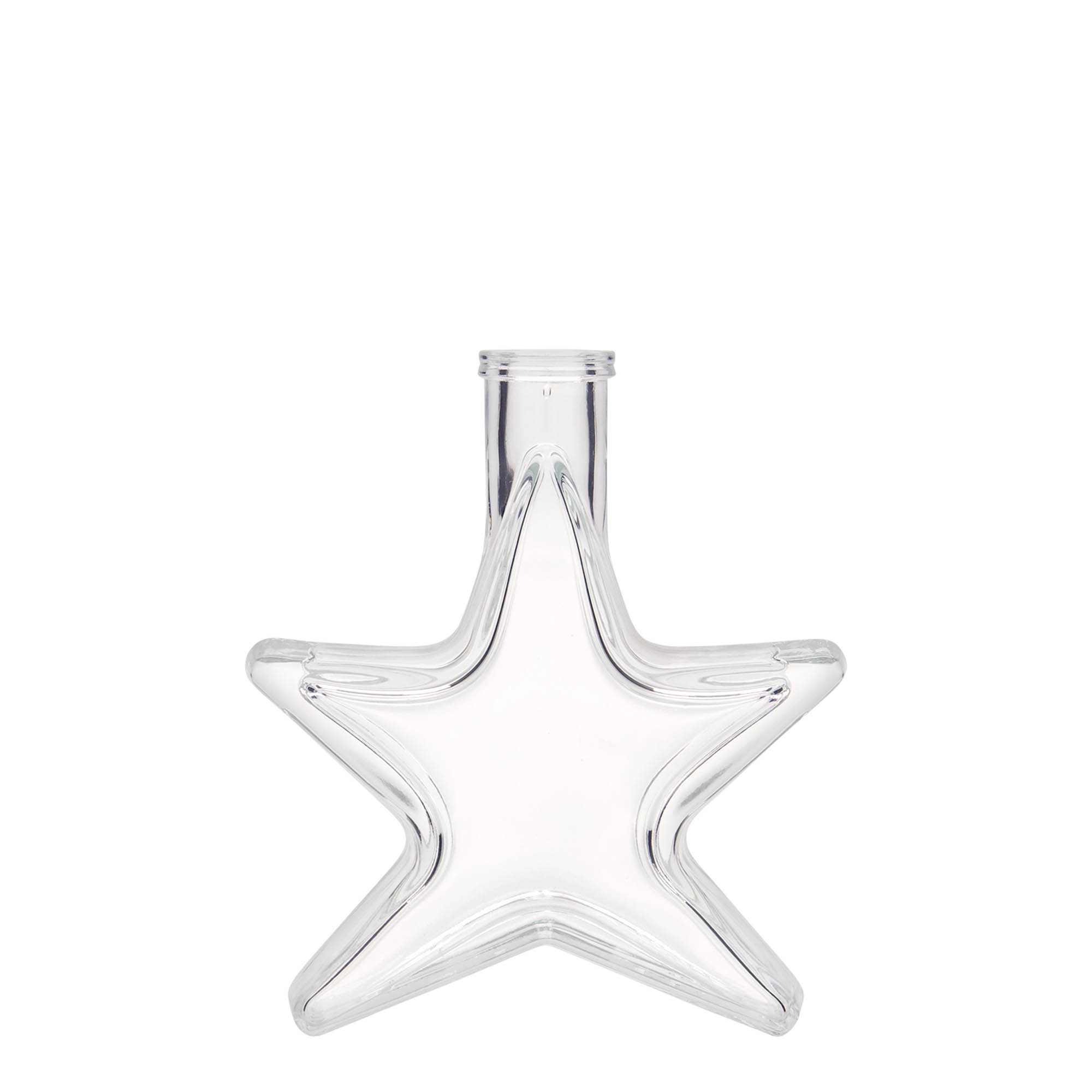 100 ml klaaspudel 'Täht', suuava: kork 100 ml klaaspudel 'Täht', suuava: kork