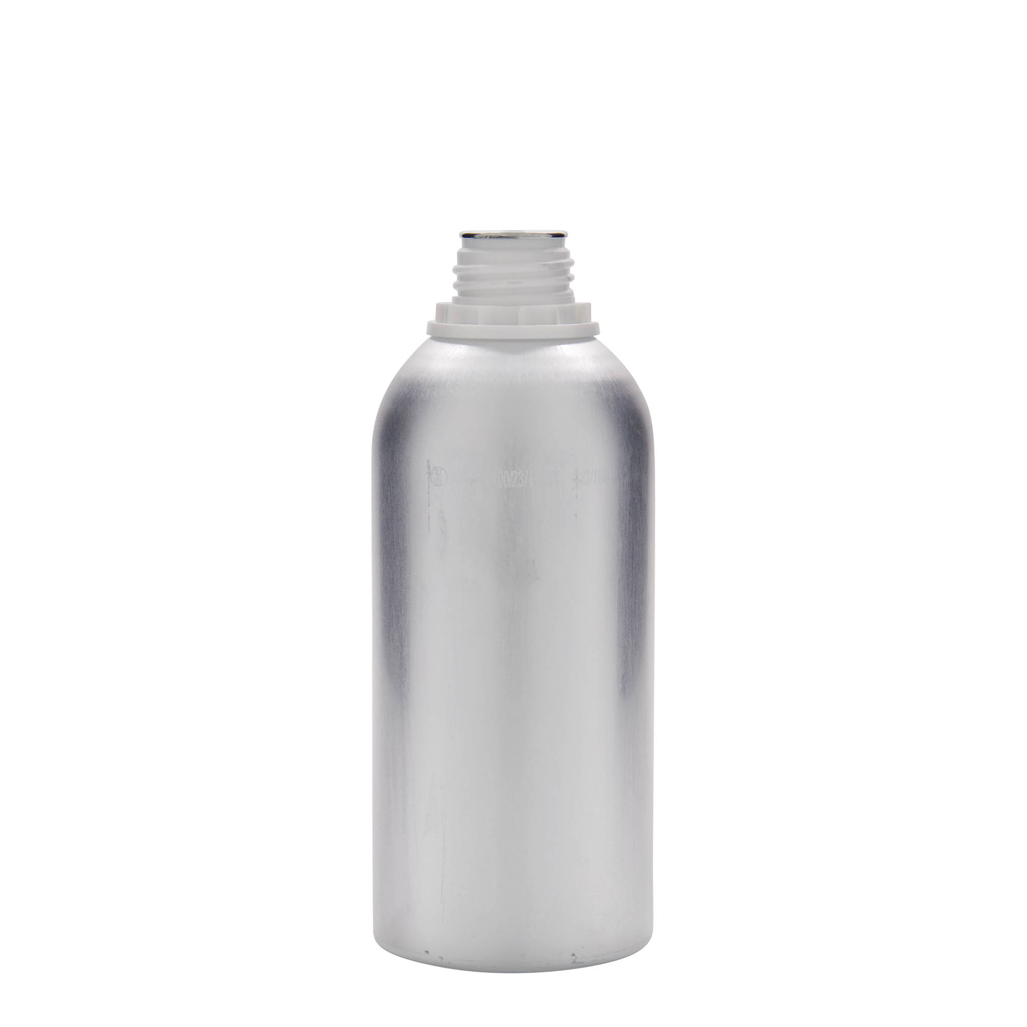 625 ml alumiiniumflakon, metall, hõbedane, suuava: DIN 32 625 ml alumiiniumflakon, metall, hõbedane, suuava: DIN 32