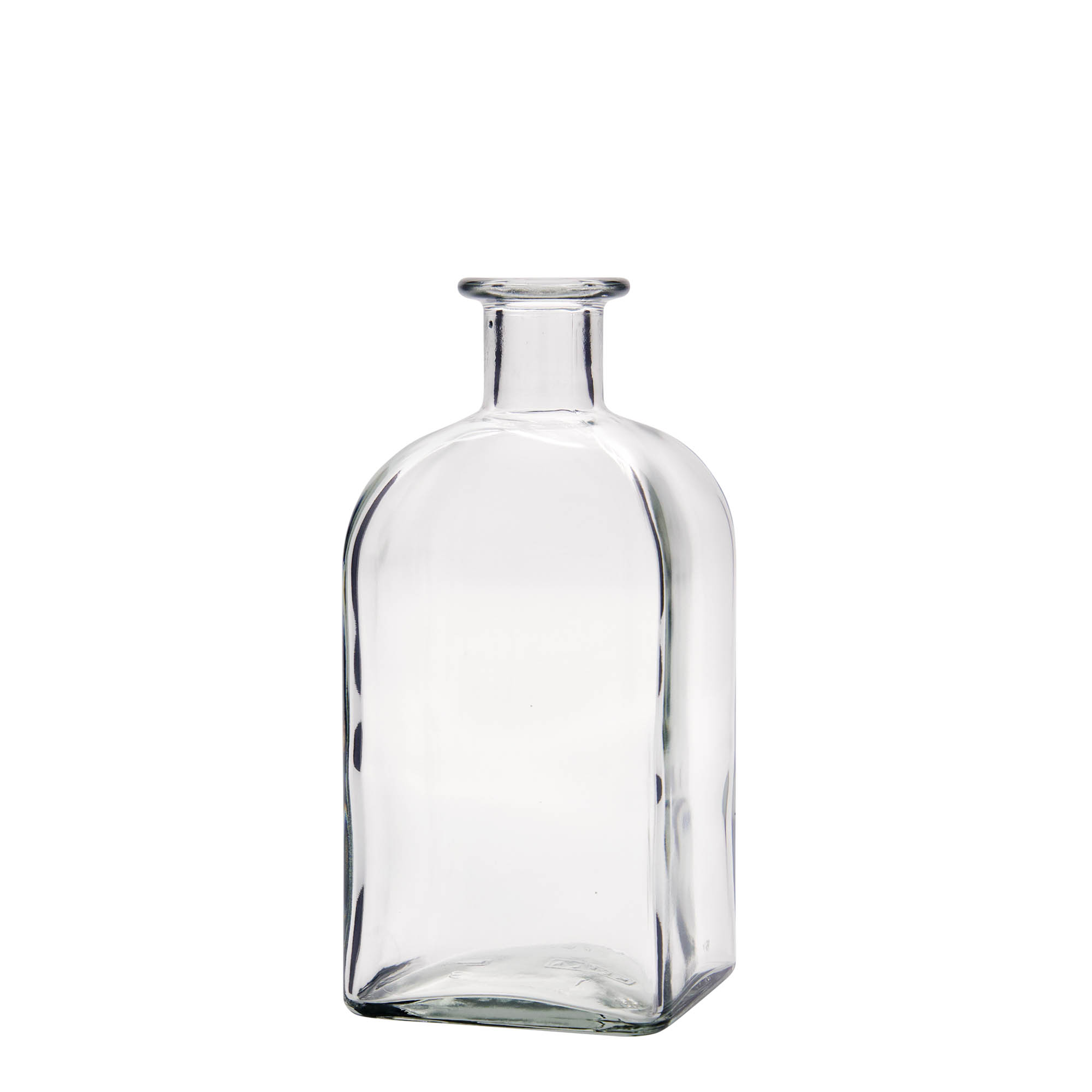 500 ml klaaspudel Apotheker Carré, ruudukujuline, ava: kork 500 ml klaaspudel Apotheker Carré, ruudukujuline, ava: kork
