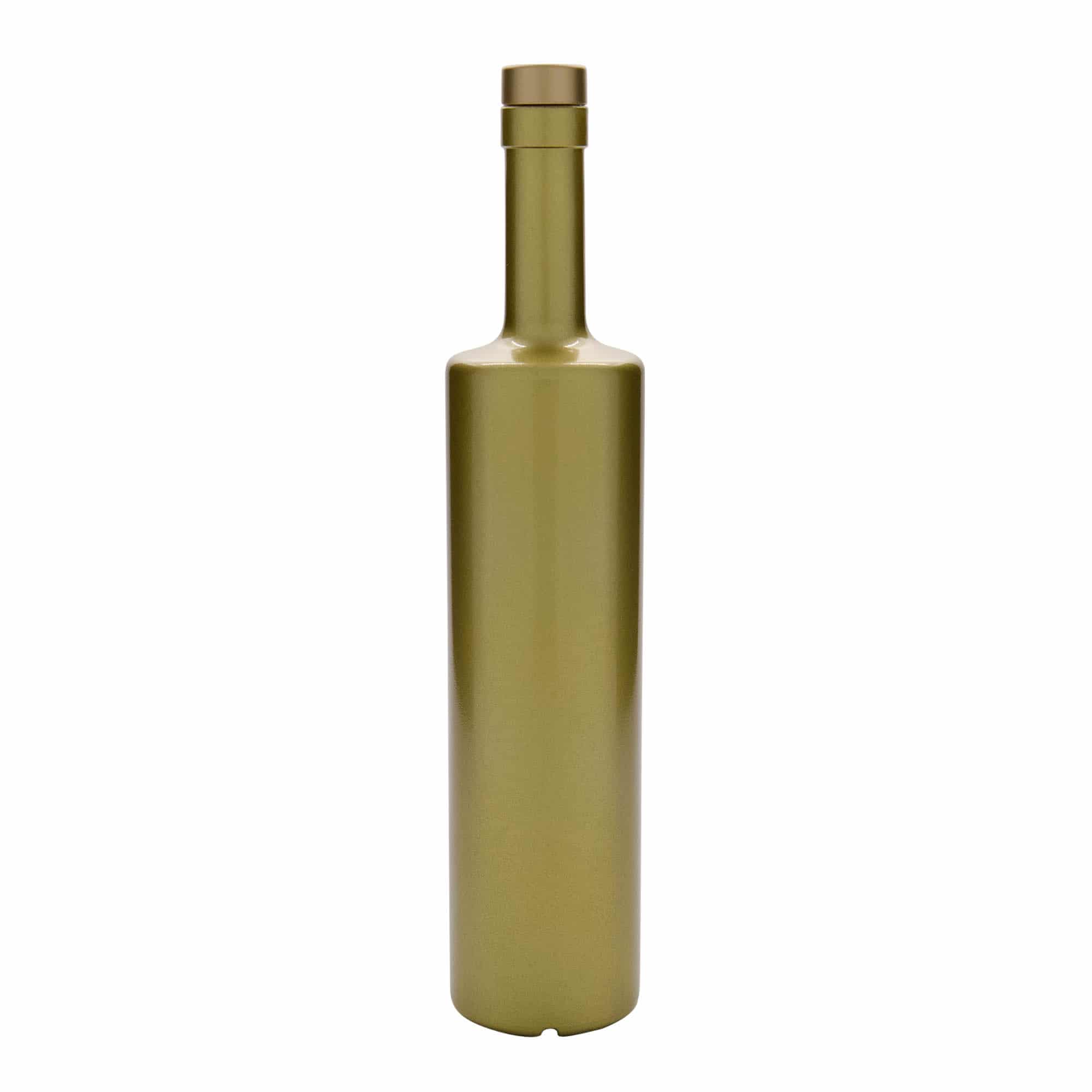 700 ml klaaspudel 'Centurio', kuldne, sulgur: kork