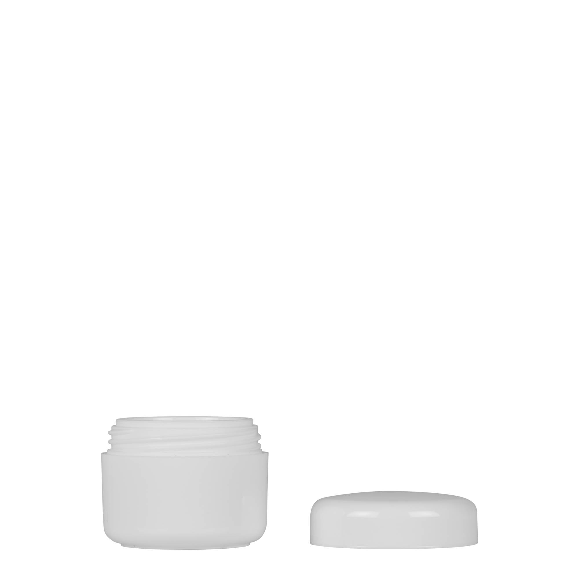 5 ml plastikkarp 'Bianca', PP, valge, ava: kruvikork 5 ml plastikkarp 'Bianca', PP, valge, ava: kruvikork