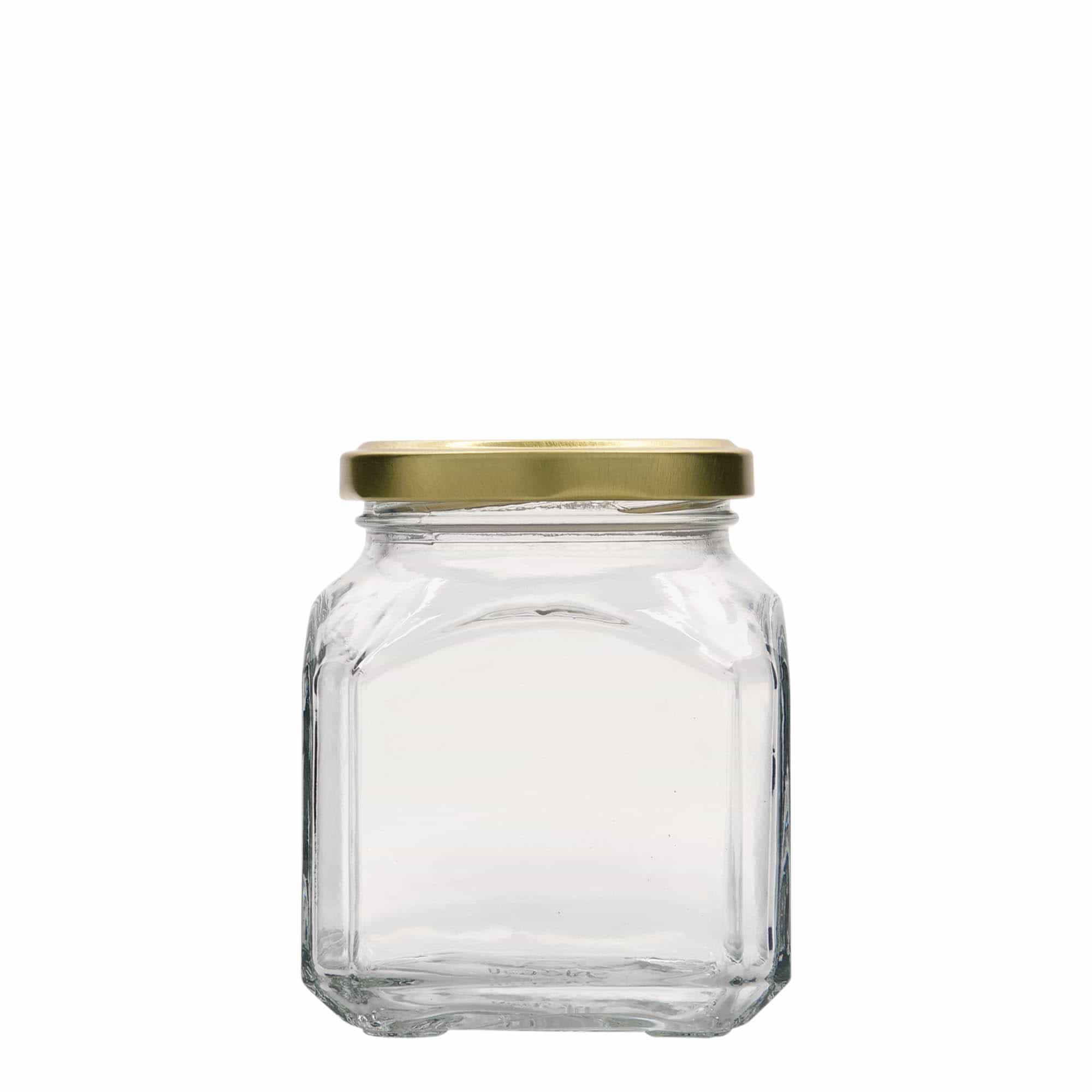 314 ml neljakandiline purk 'Milano', sulgur: twist-off (TO 63)