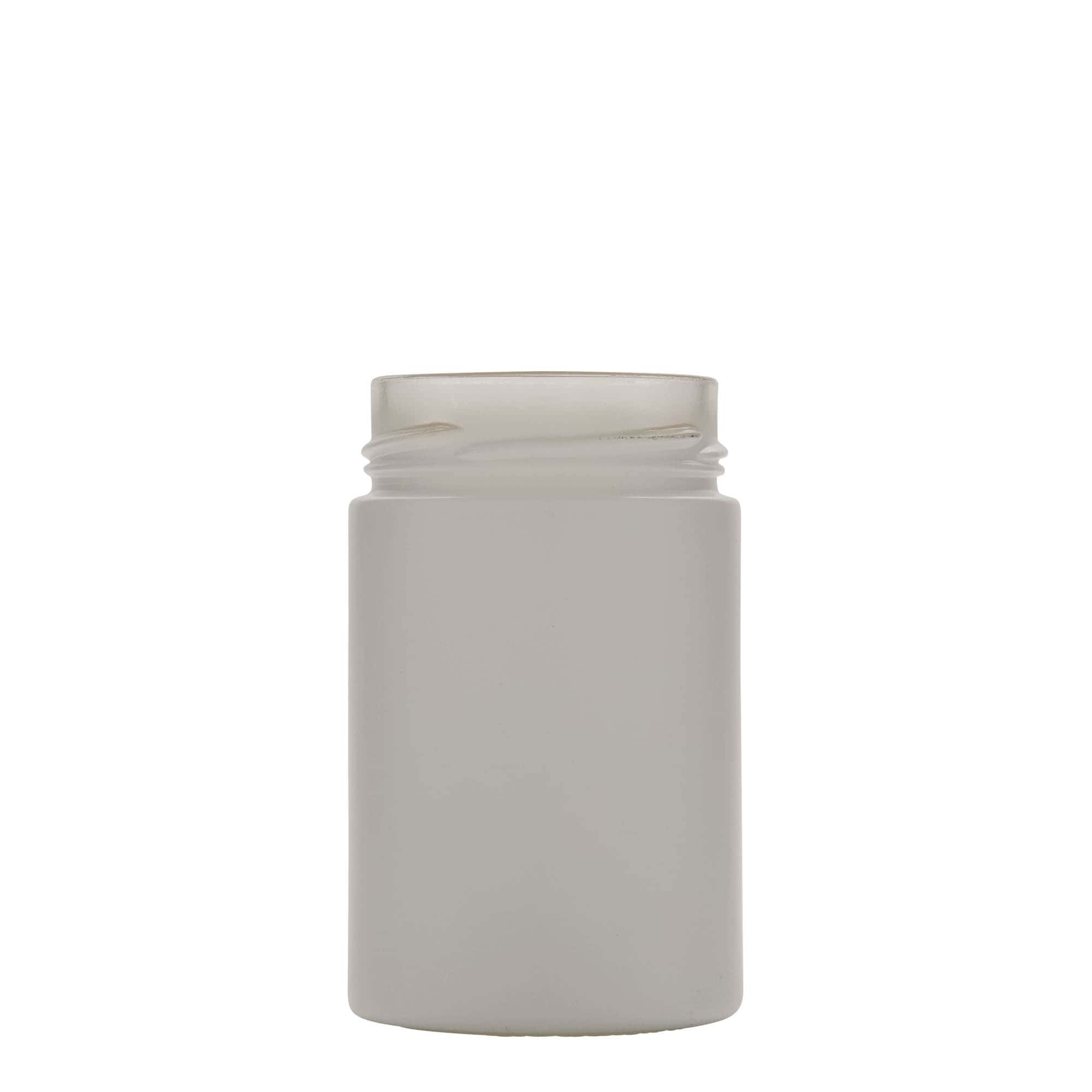 327 ml ümmargune purk 'Aurora', valge, sulgur: deep-twist-off (DTO 66)