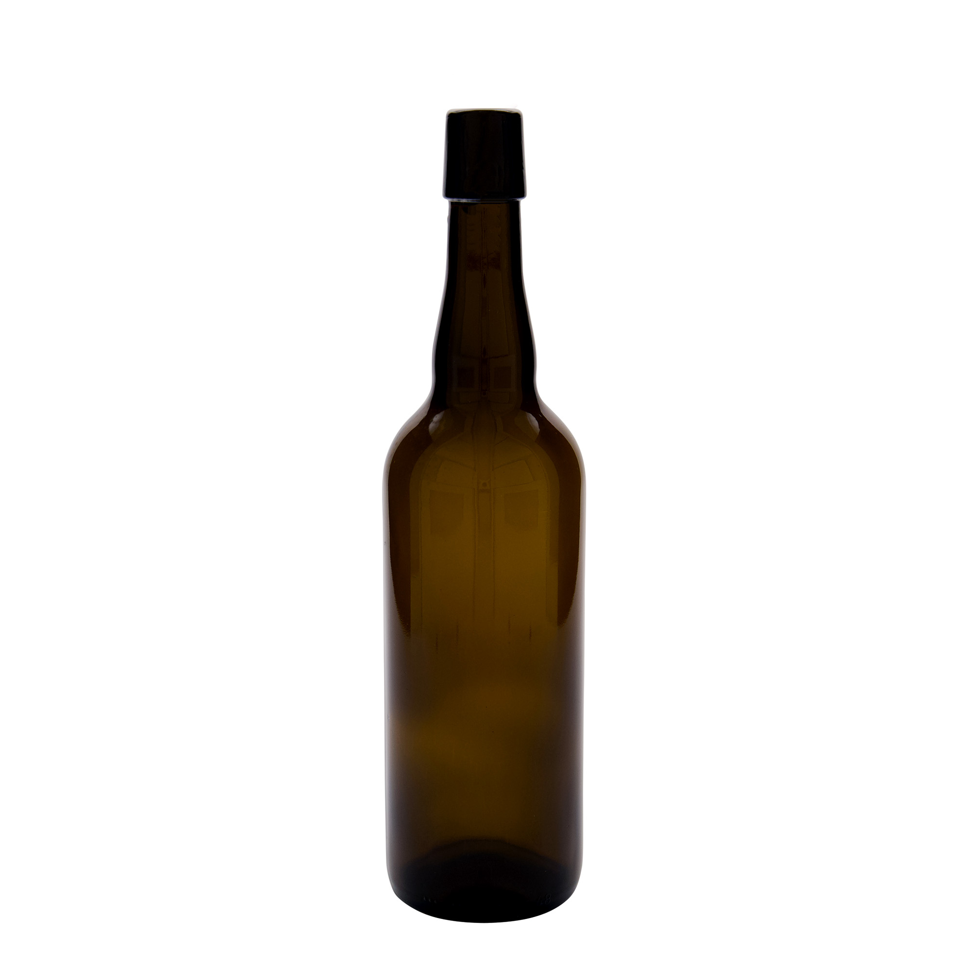 750 ml õllepudel Belgia, klaas, pruun, suuava: klambrikork 750 ml õllepudel Belgia, klaas, pruun, suuava: klambrikork