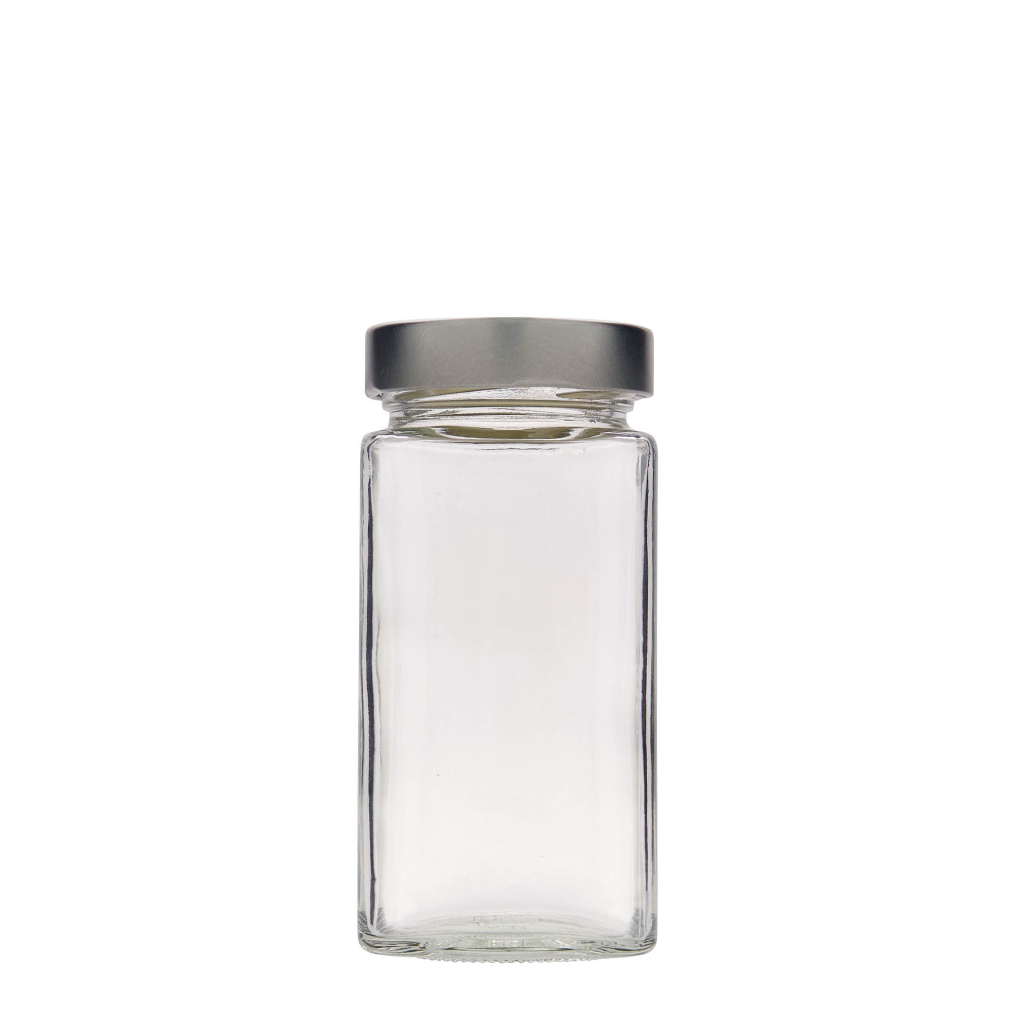 314 ml ruudukujuline klaas 'Funny', avaus: sügav keeratava kaanega (DTO 58)