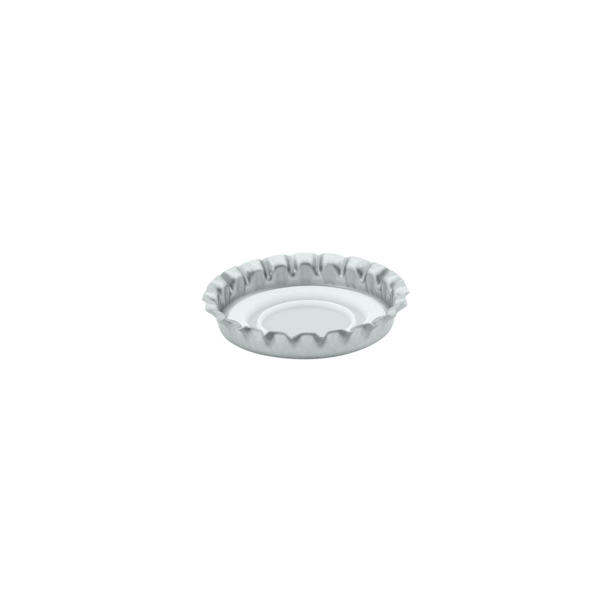 Kroonkorgid 29 mm, metall, hõbedane