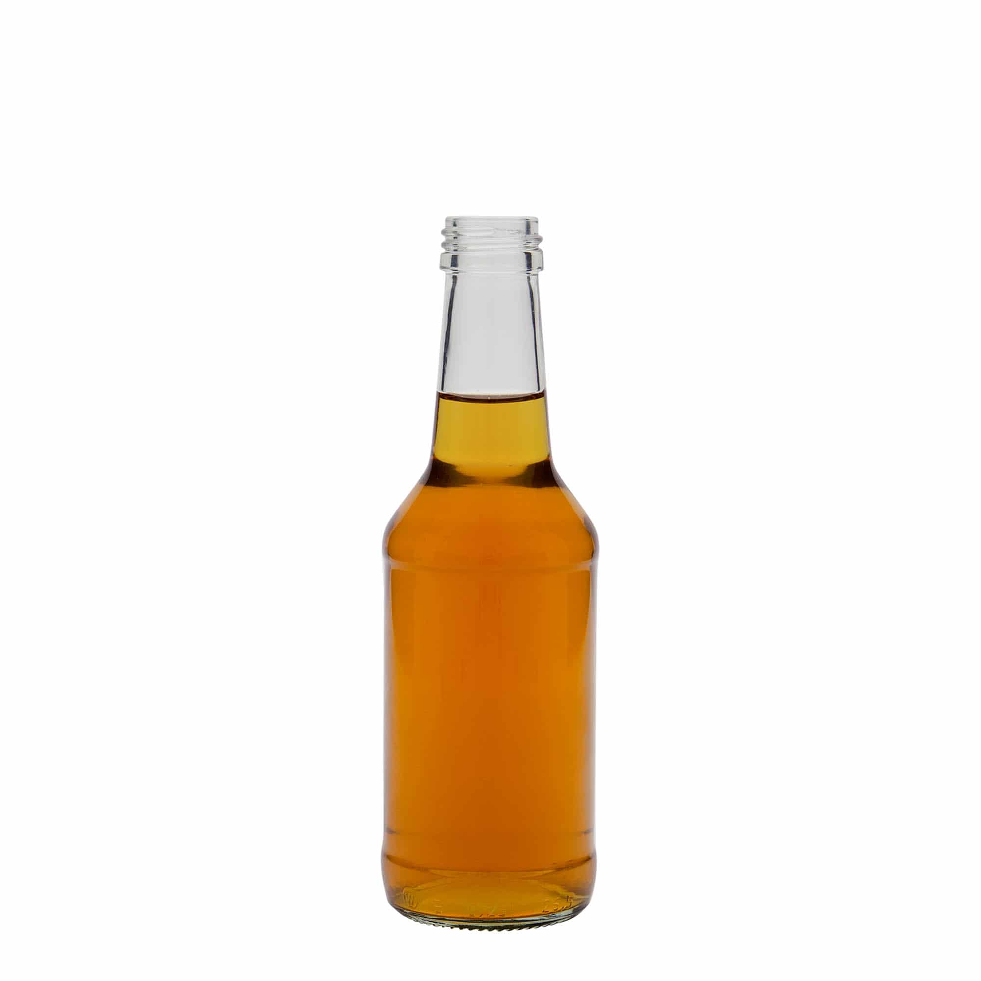 250 ml klaaspudel 'Nils', sulgur: PP 28